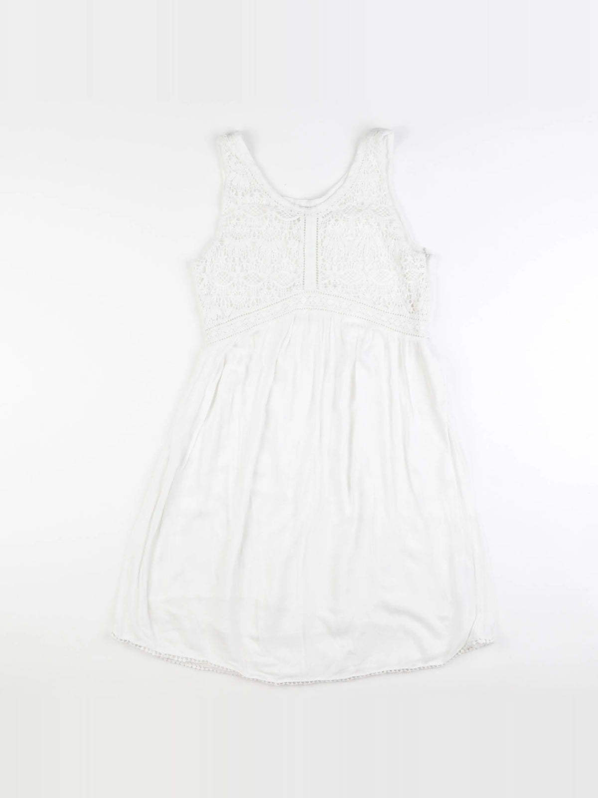 IKKS - robe blanc - 14 ans