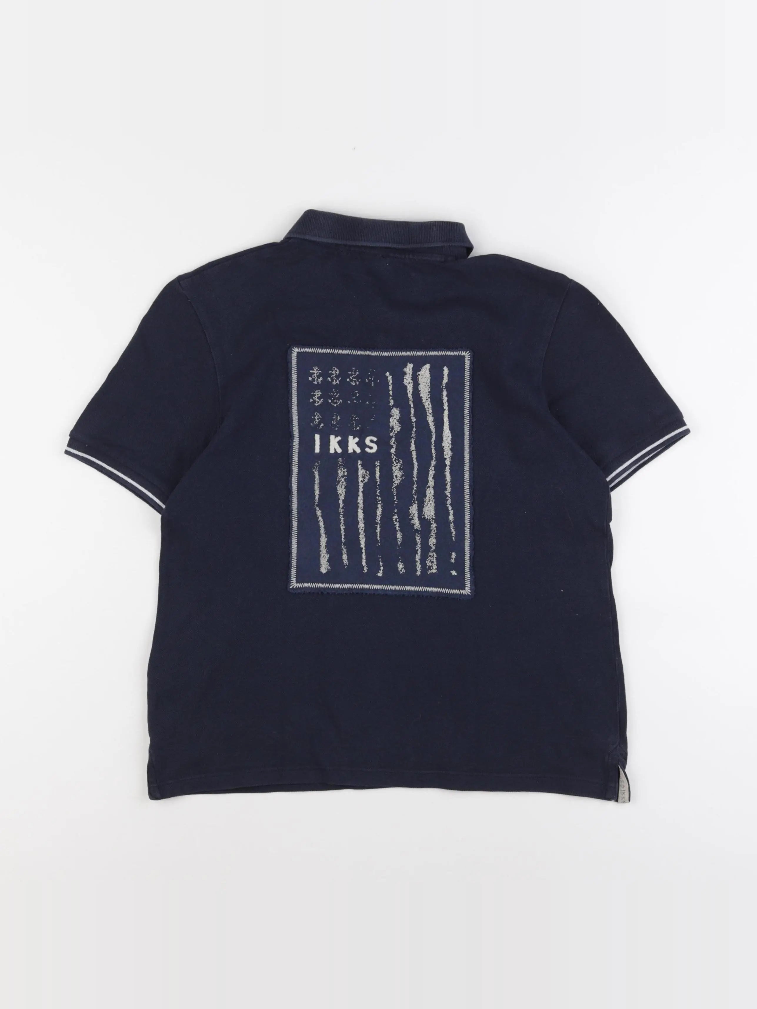 IKKS - polo bleu - 12 ans