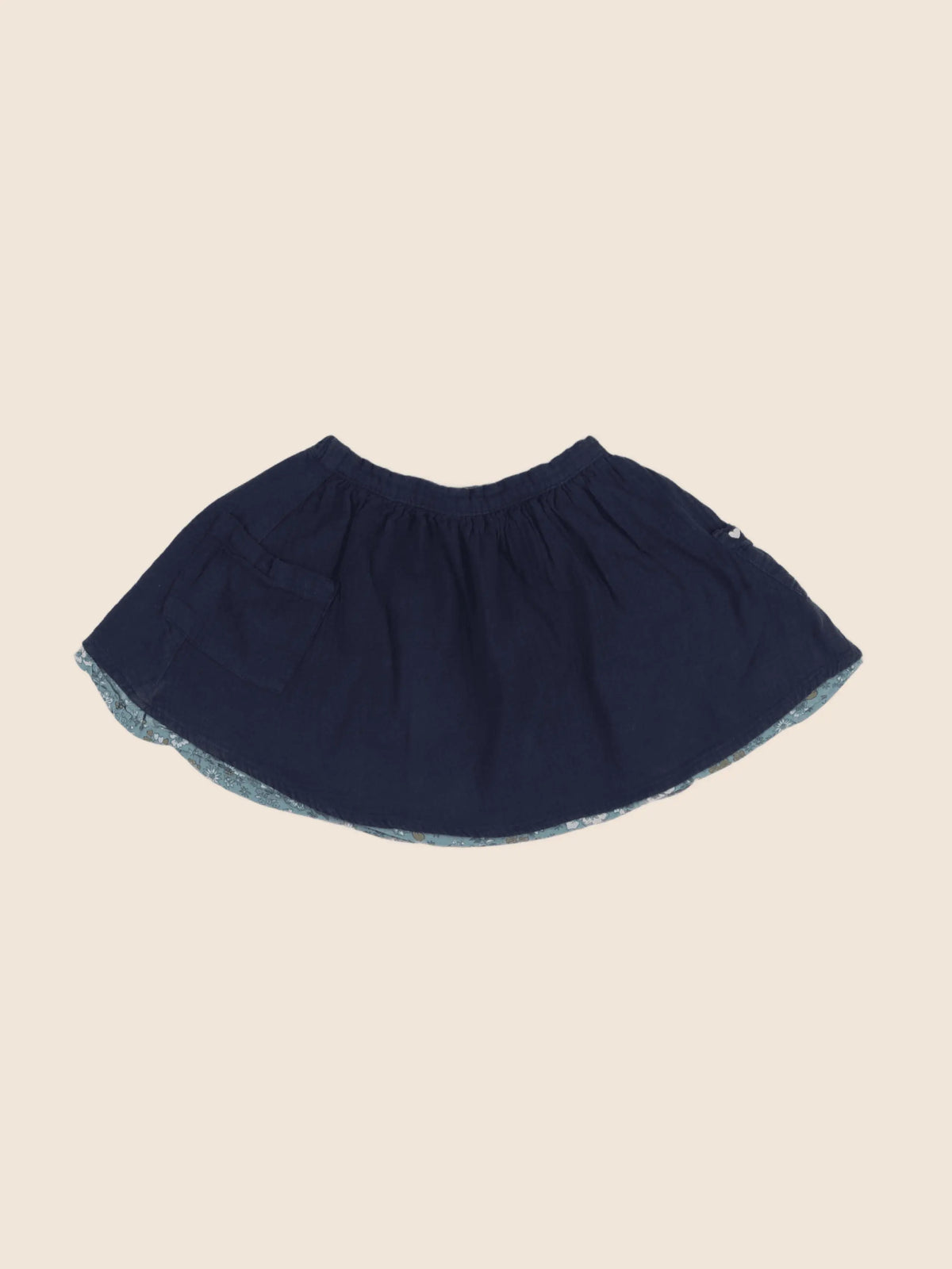 Vertbaudet - jupe bleu - 5 ans