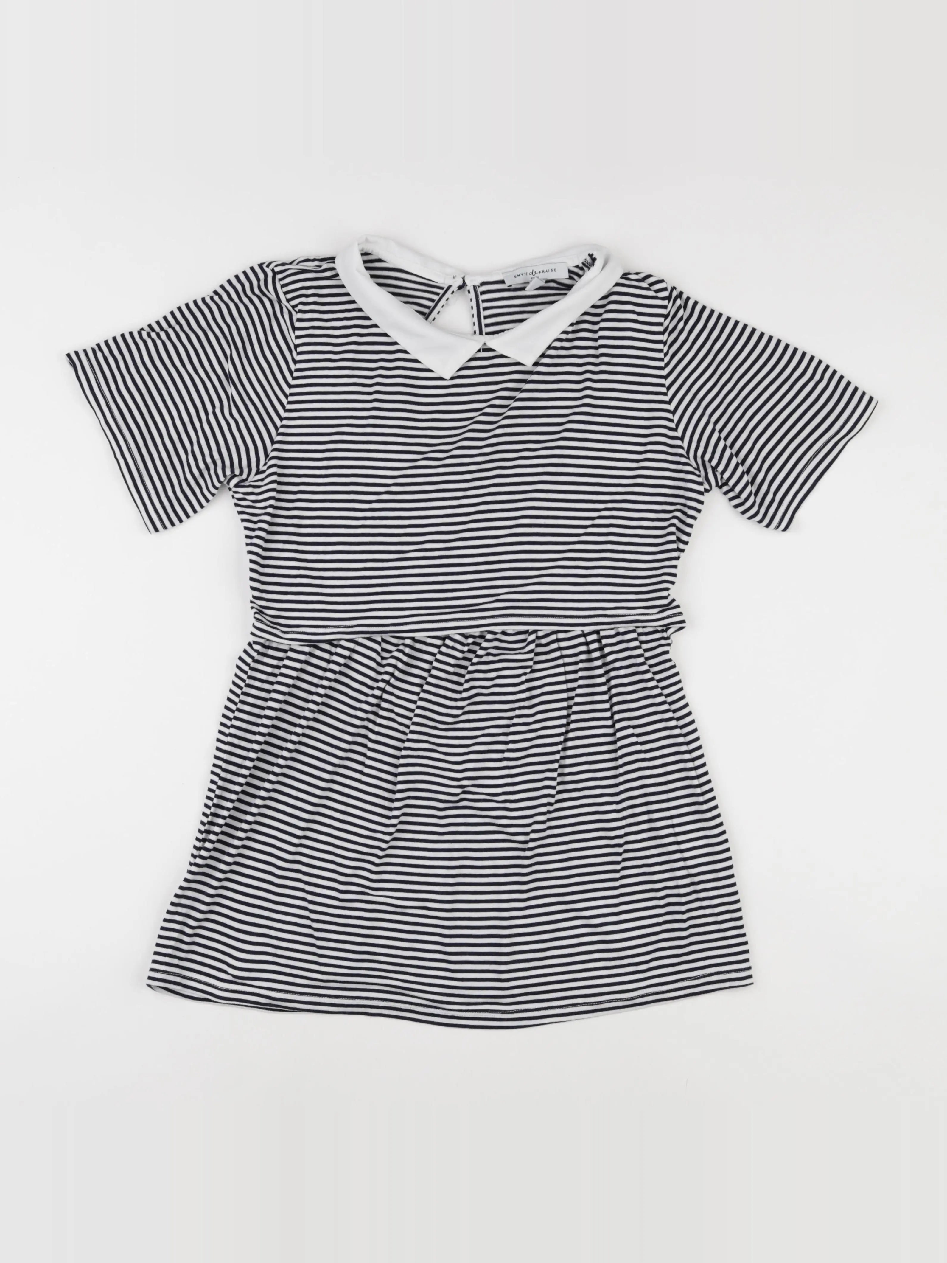 Envie de fraise - robe grossesse, allaitement bleu - 42 à 44