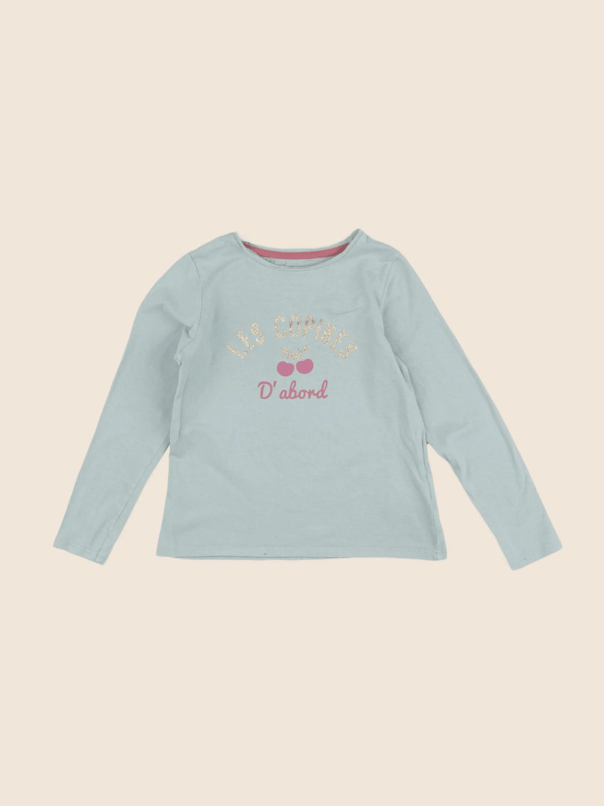 Vertbaudet - tee-shirt vert - 8 ans