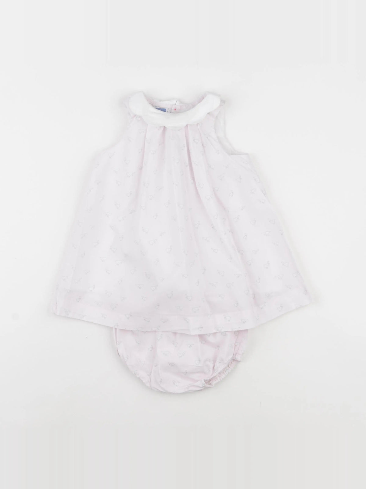 Jacadi - robe rose - 12 mois