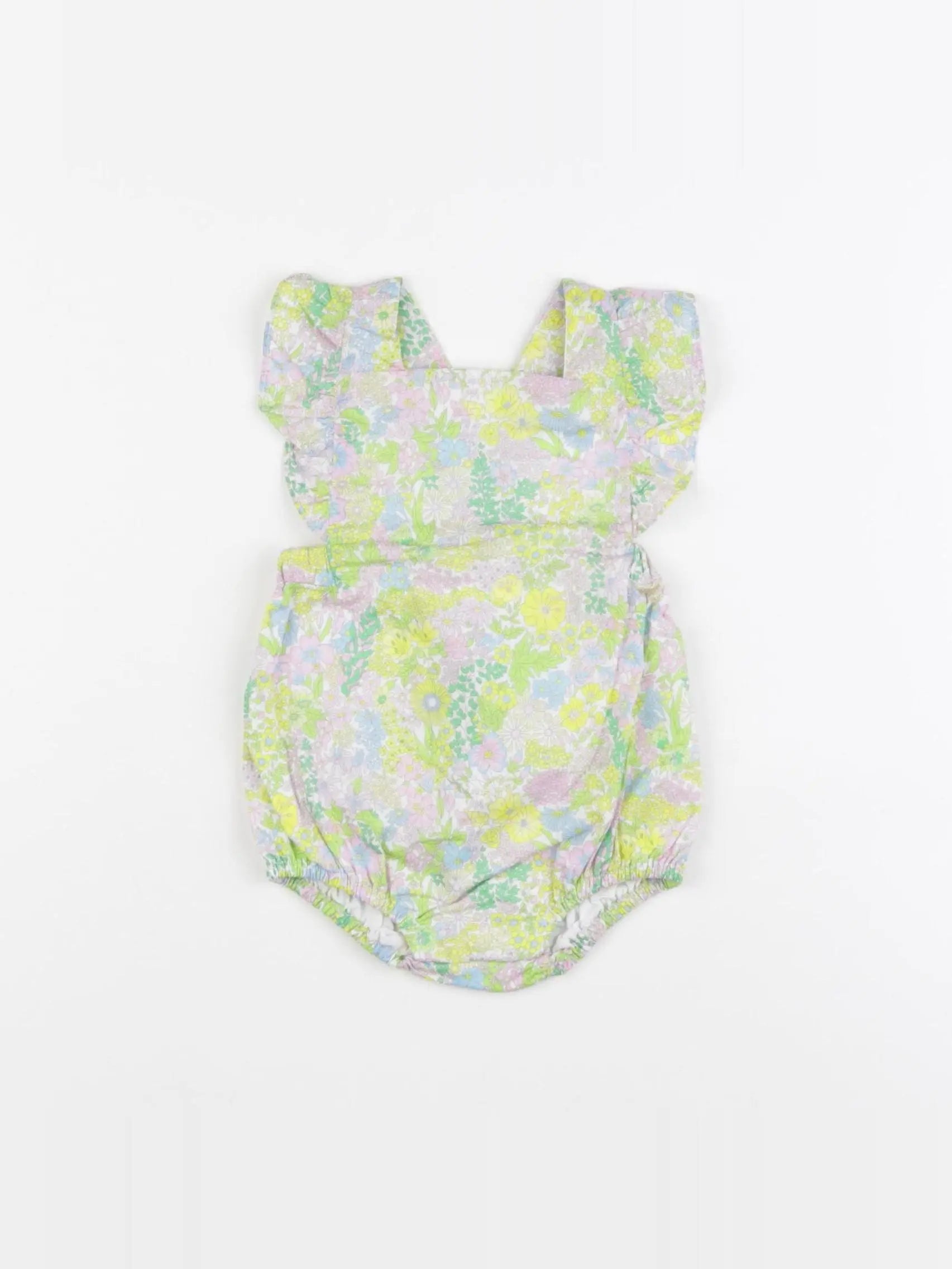 Jacadi - combinaison liberty jaune - 3 mois