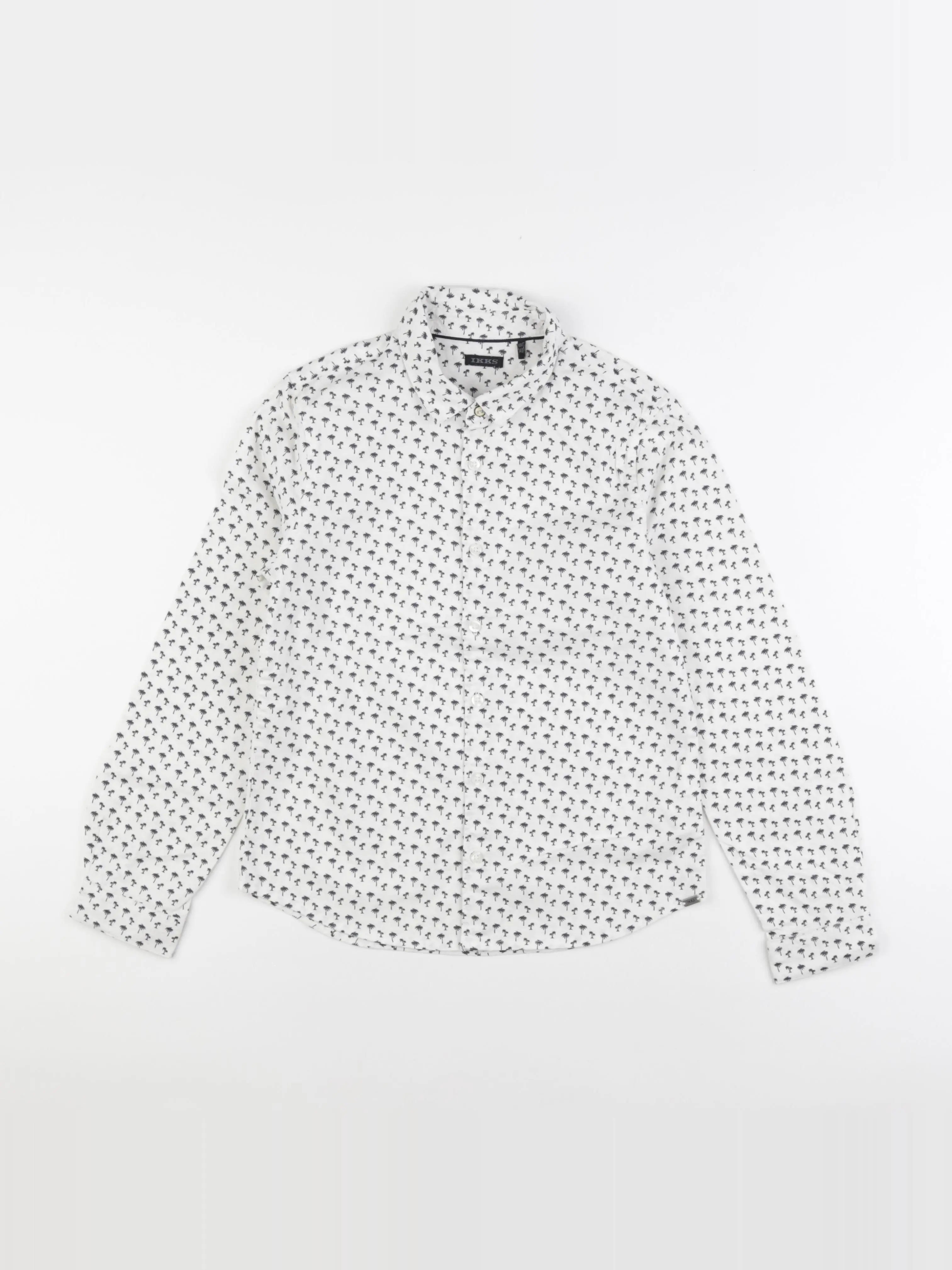IKKS - chemise noir - 10 ans