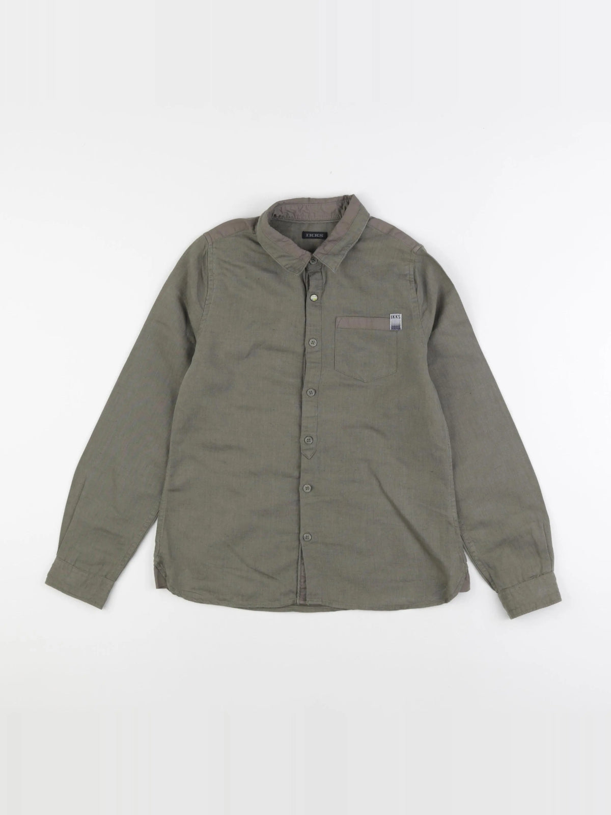 IKKS - chemise vert - 10 ans