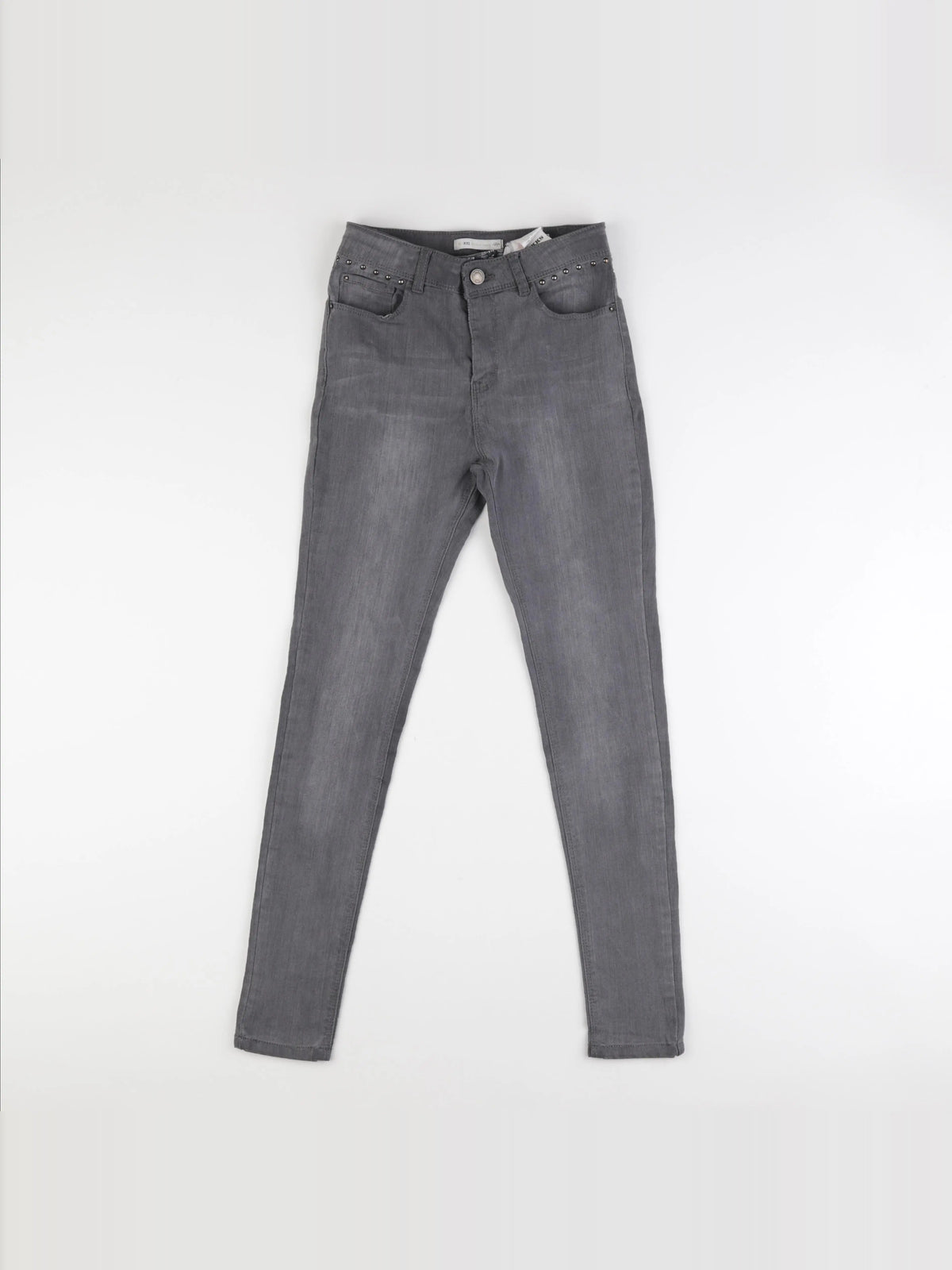 IKKS - jean gris - 12 ans