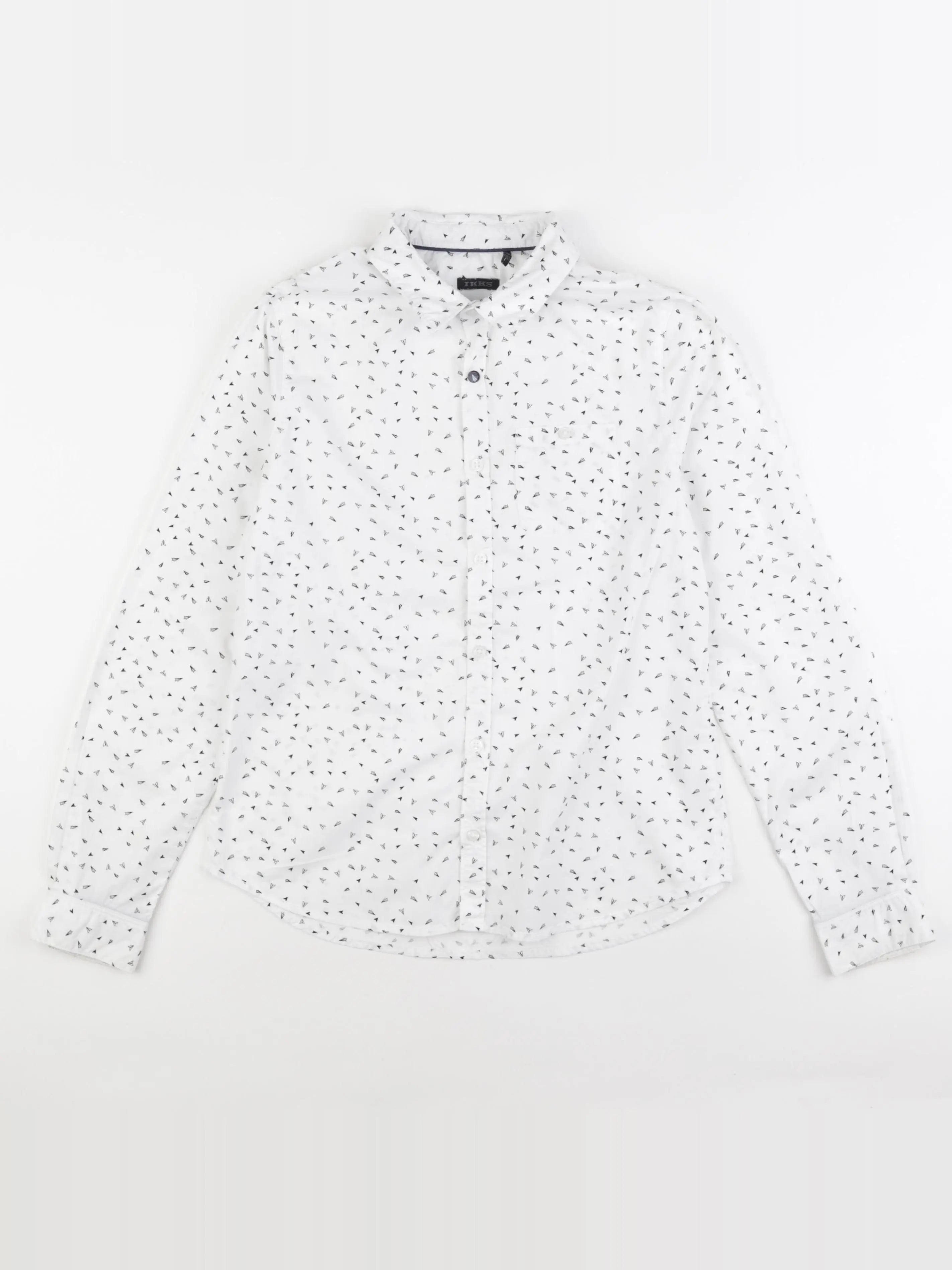 IKKS - chemise noir - 12 ans