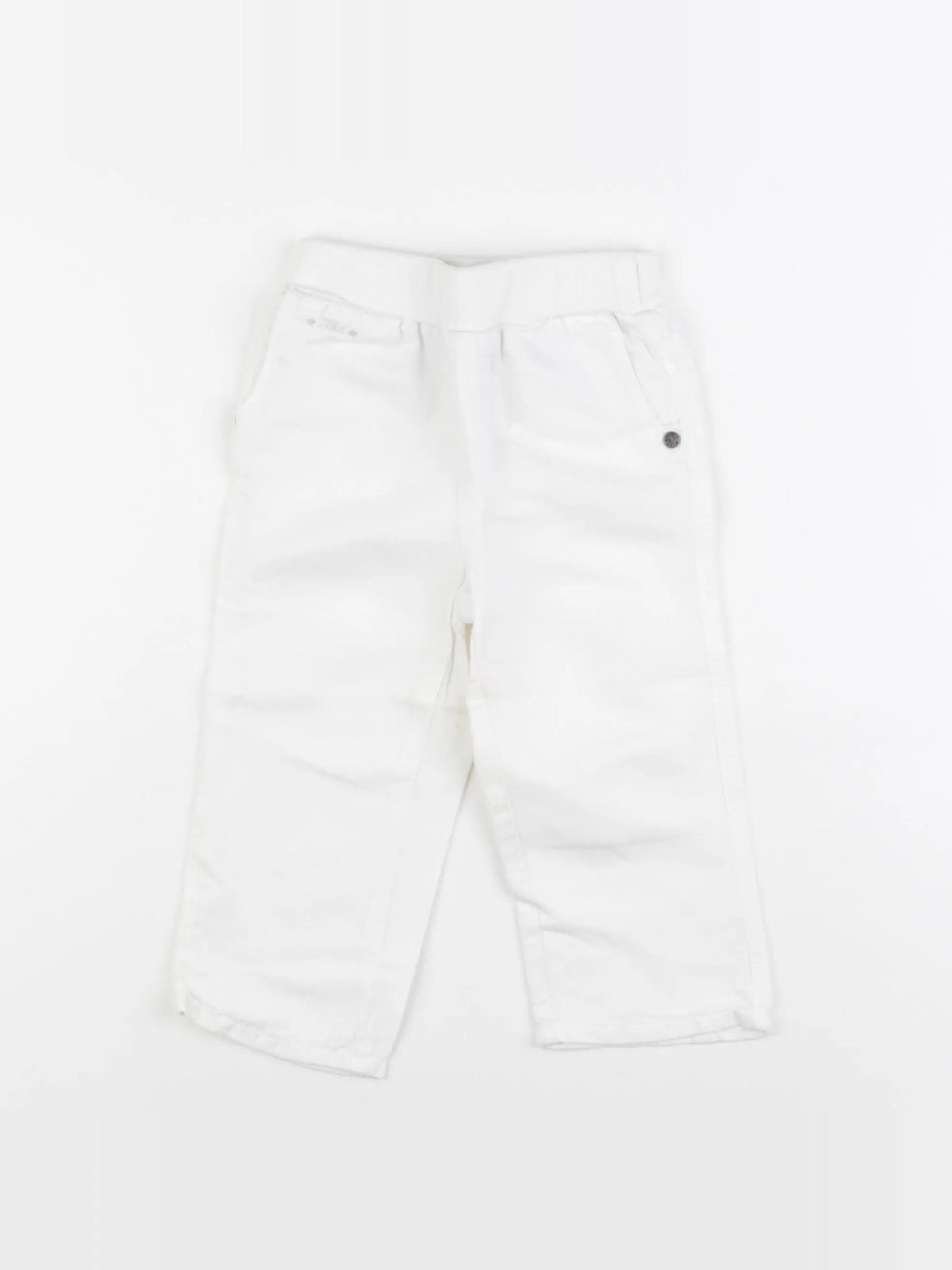 IKKS - pantalon blanc - 18 mois