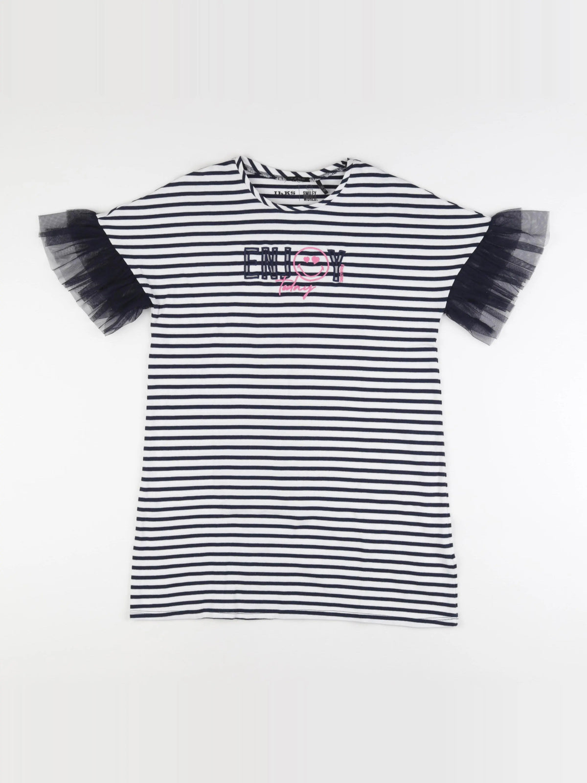 IKKS - robe bleu - 10 ans