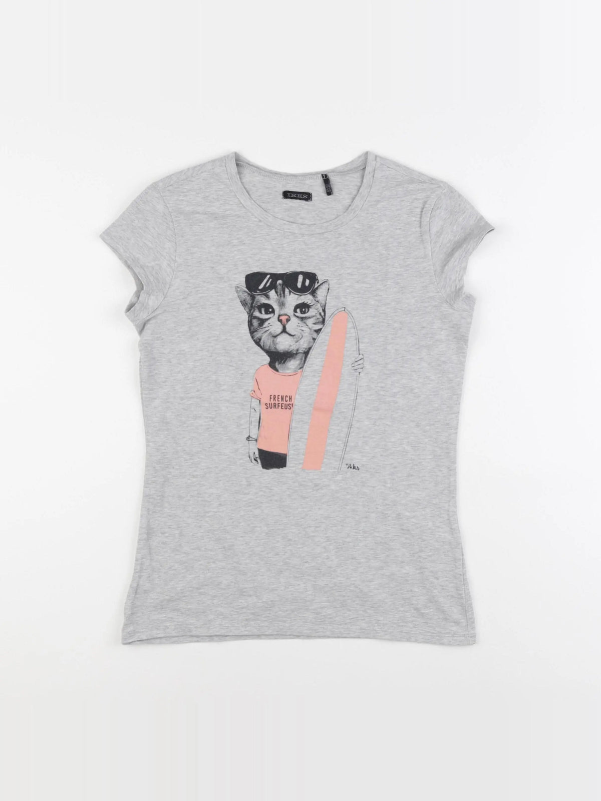 IKKS - tee-shirt multicolore - 12 ans
