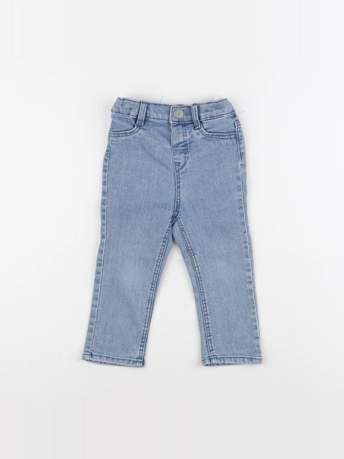 H&M - jean bleu - 12/18 mois