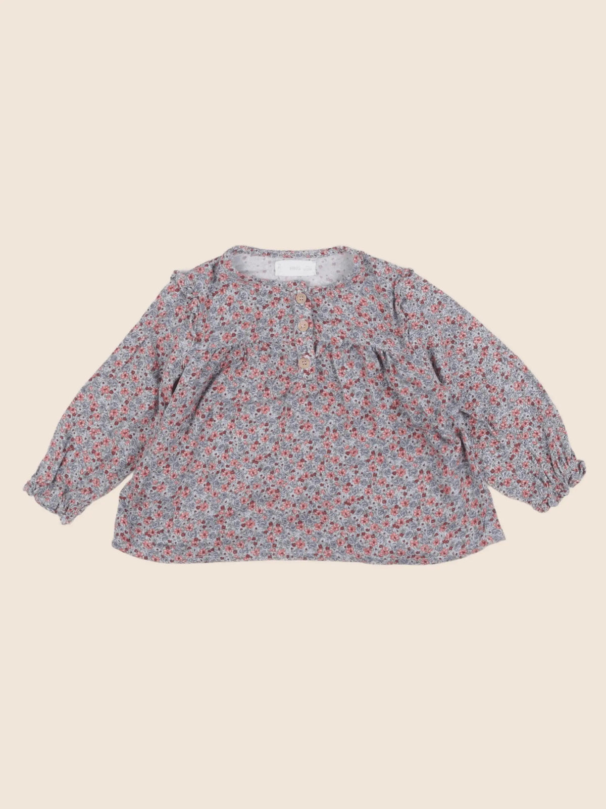 Mango - blouse multicolore - 9/12 mois