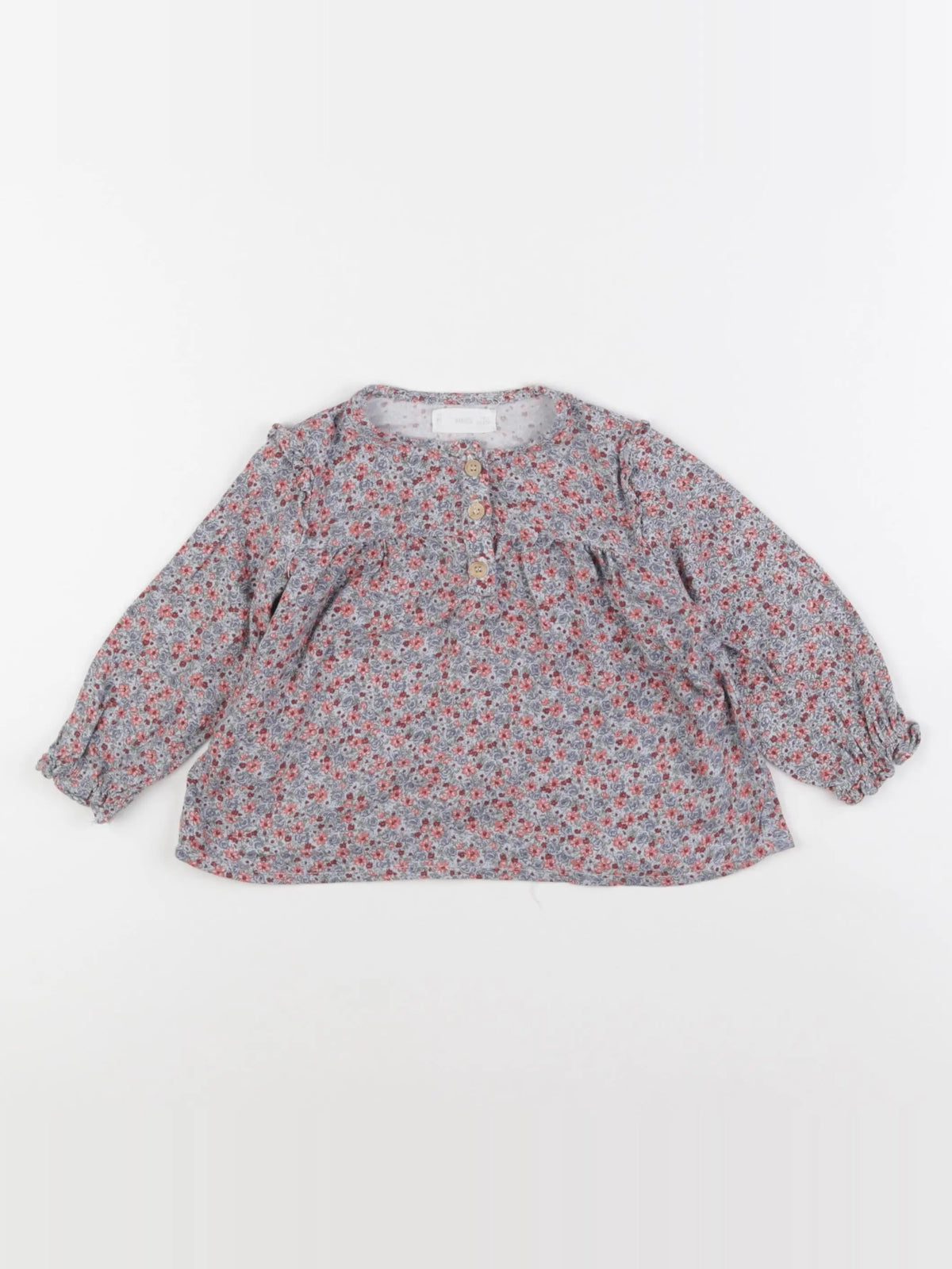 Mango - blouse multicolore - 9/12 mois