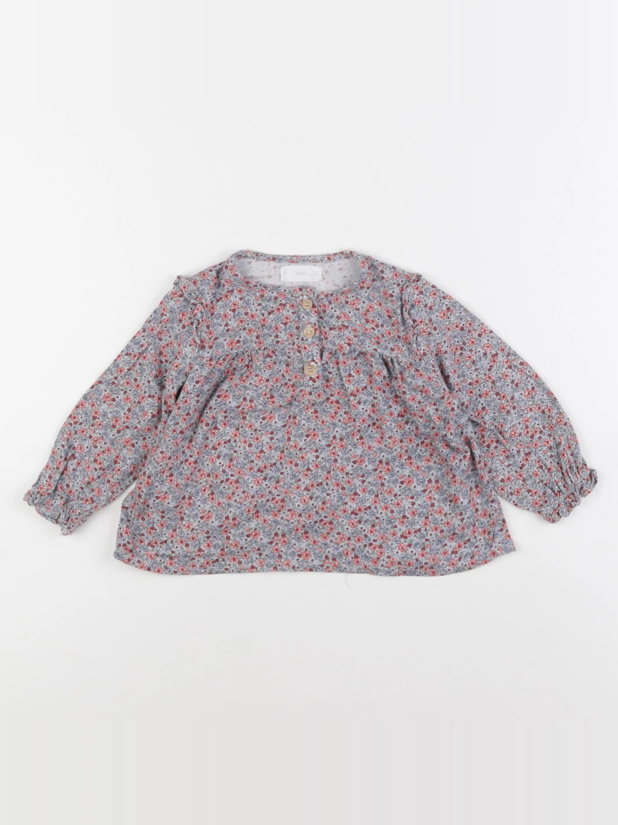 Mango - blouse multicolore - 9/12 mois
