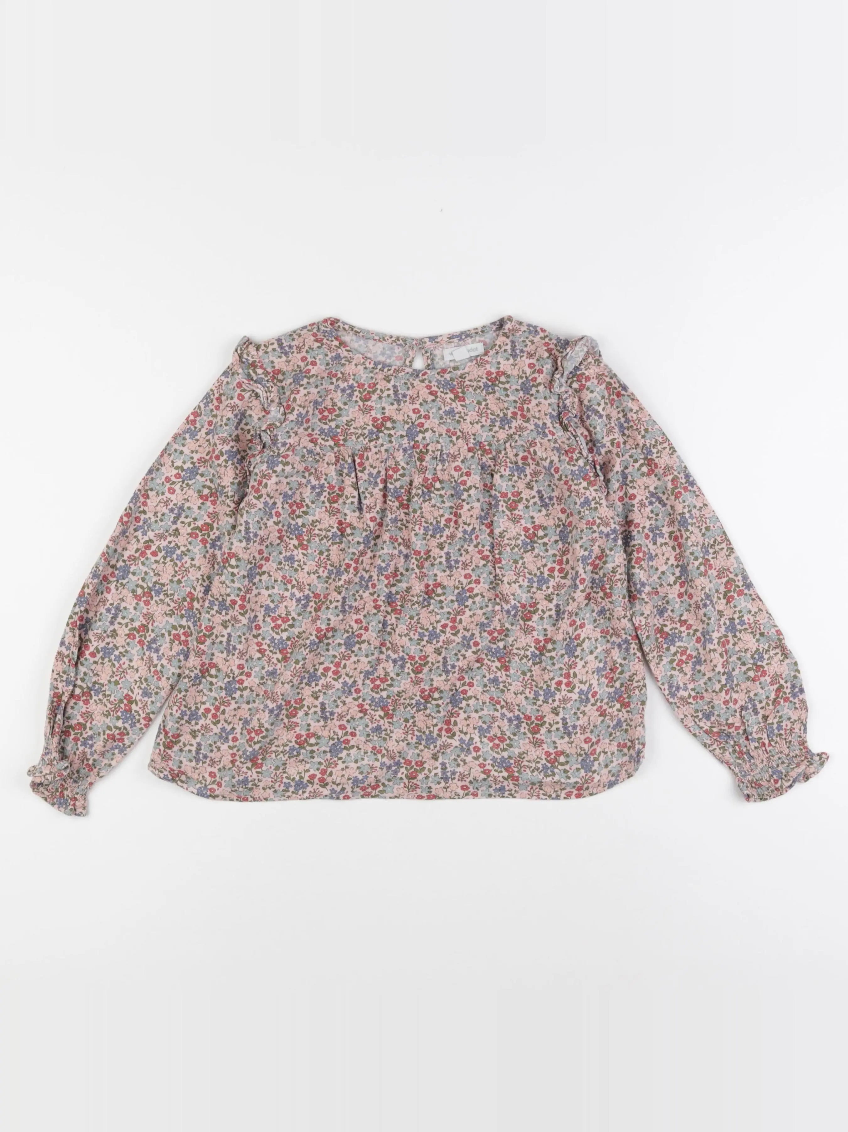 Vertbaudet - blouse multicolore - 7 ans