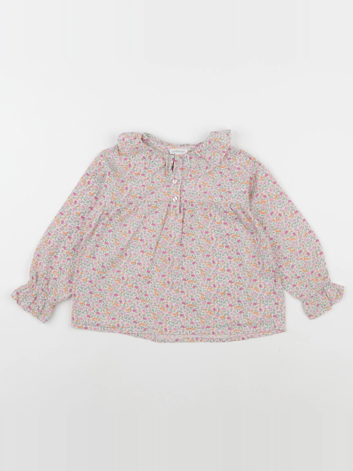 Vertbaudet - blouse rose - 5 ans