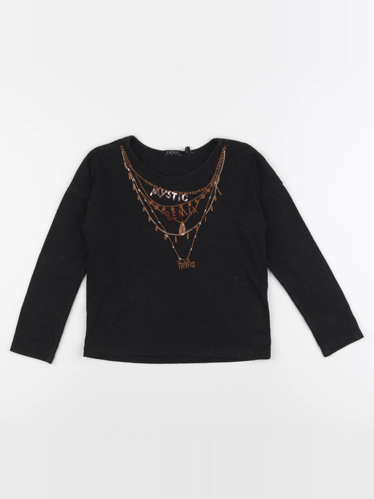 IKKS - tee-shirt noir - 6 ans