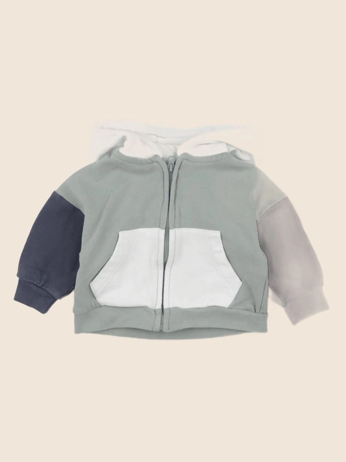 Vertbaudet - sweat multicolore - 6 mois
