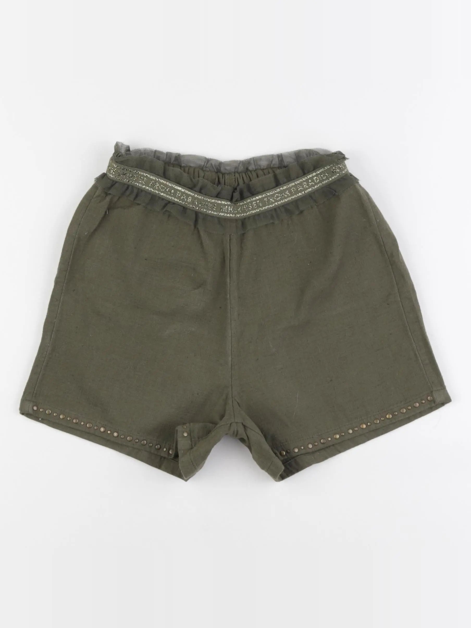 IKKS - short vert - 8 ans