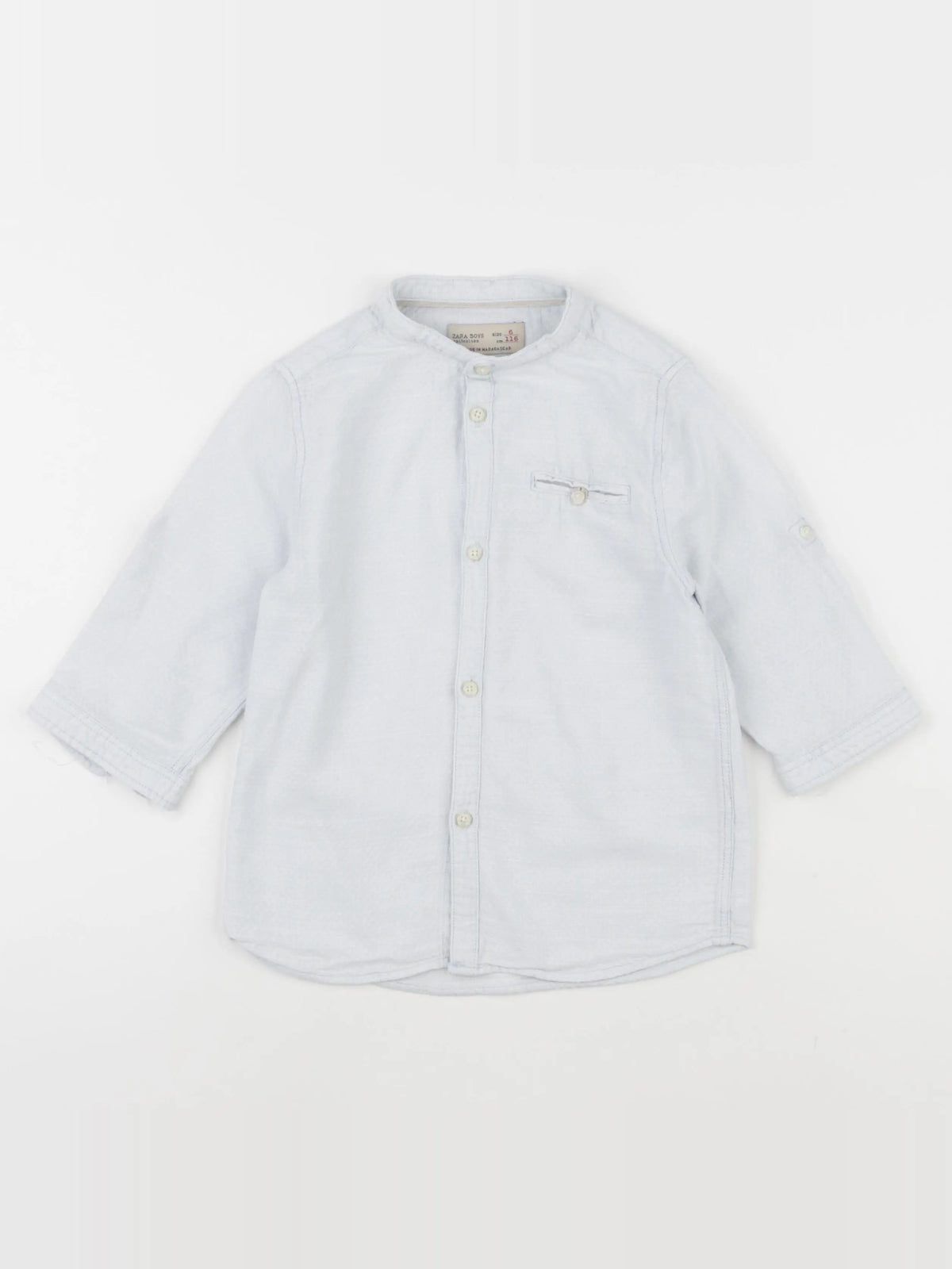 Zara - chemise bleu - 6 ans