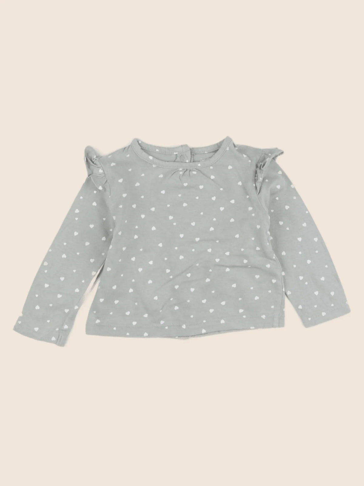 Vertbaudet - tee-shirt vert - 6 mois