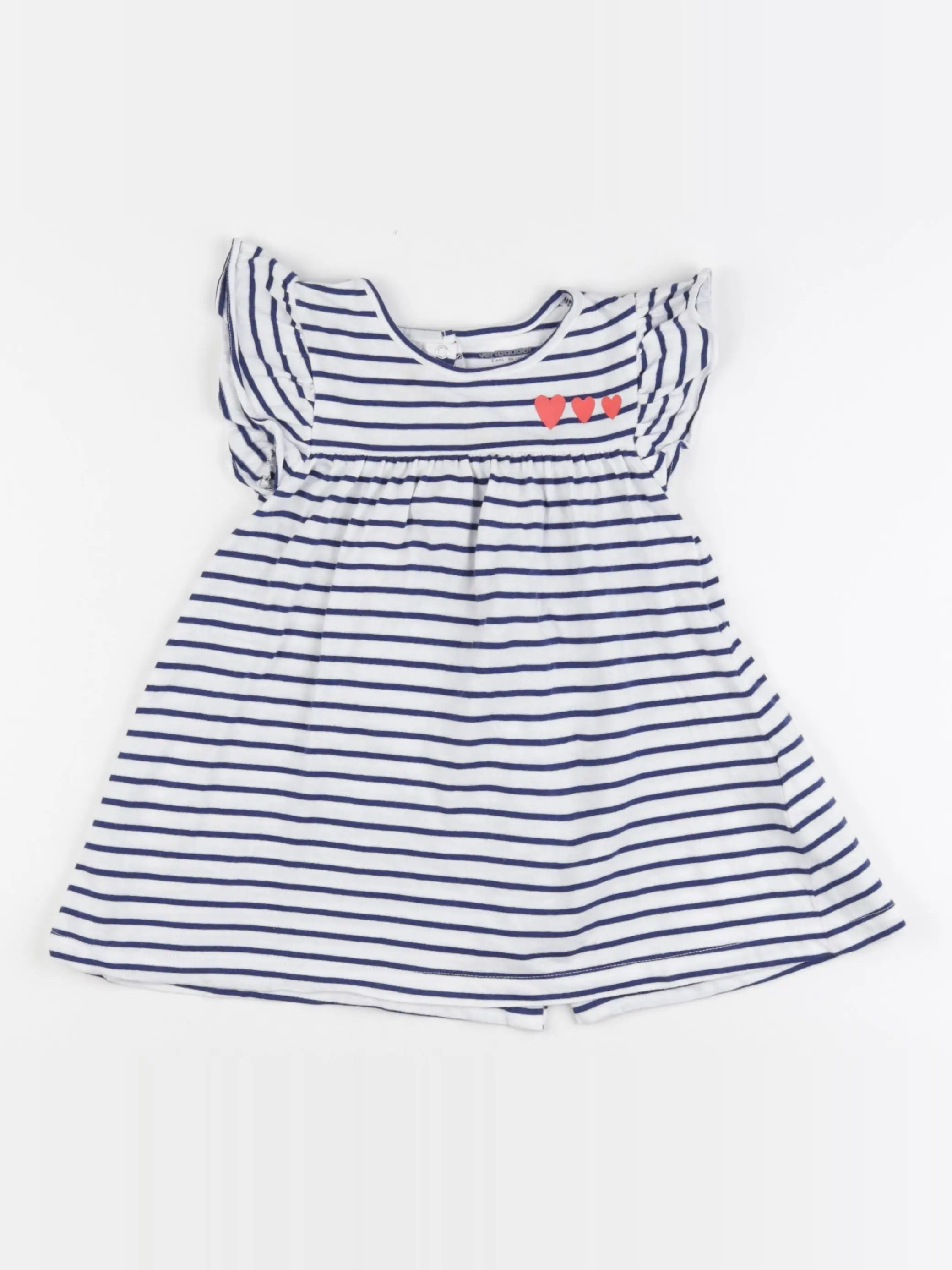 Vertbaudet - robe blanc - 2 ans