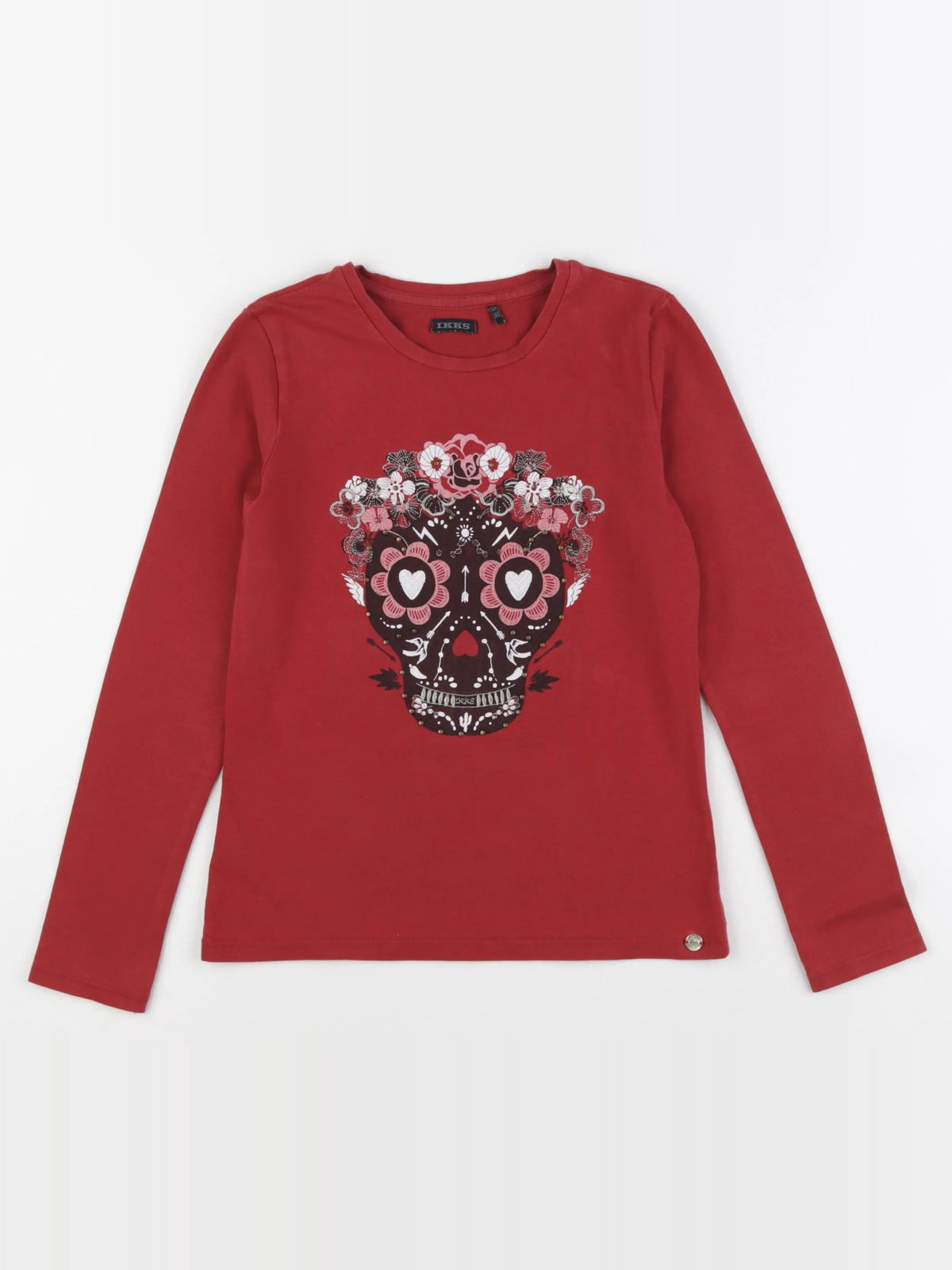 IKKS - tee-shirt rouge - 10 ans