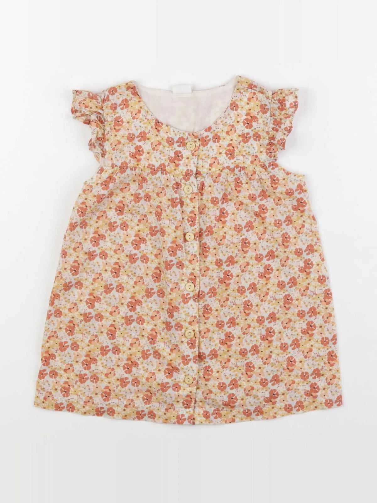 H&M - robe multicolore - 12/18 mois