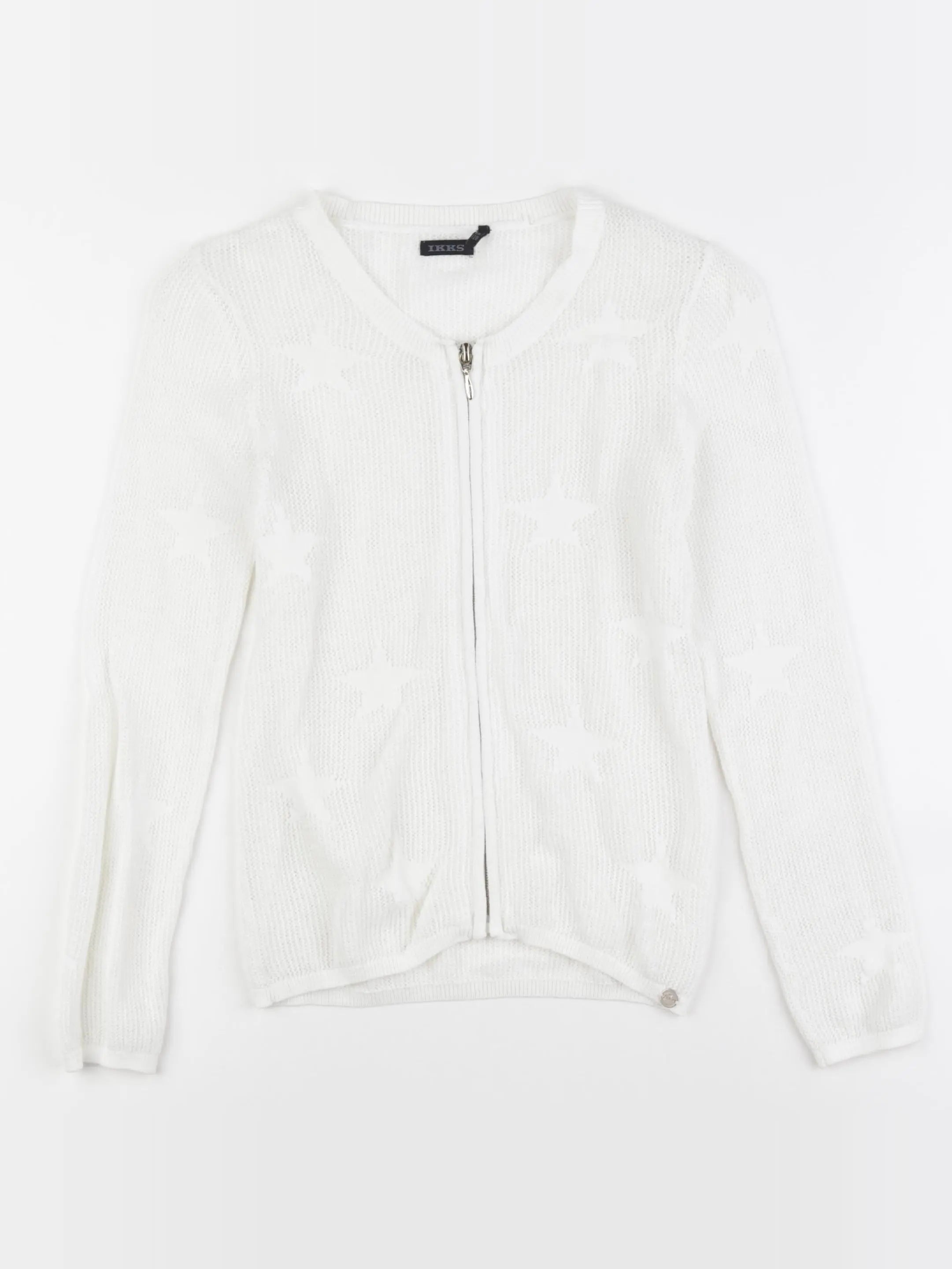 IKKS - gilet transparent blanc - 8 ans