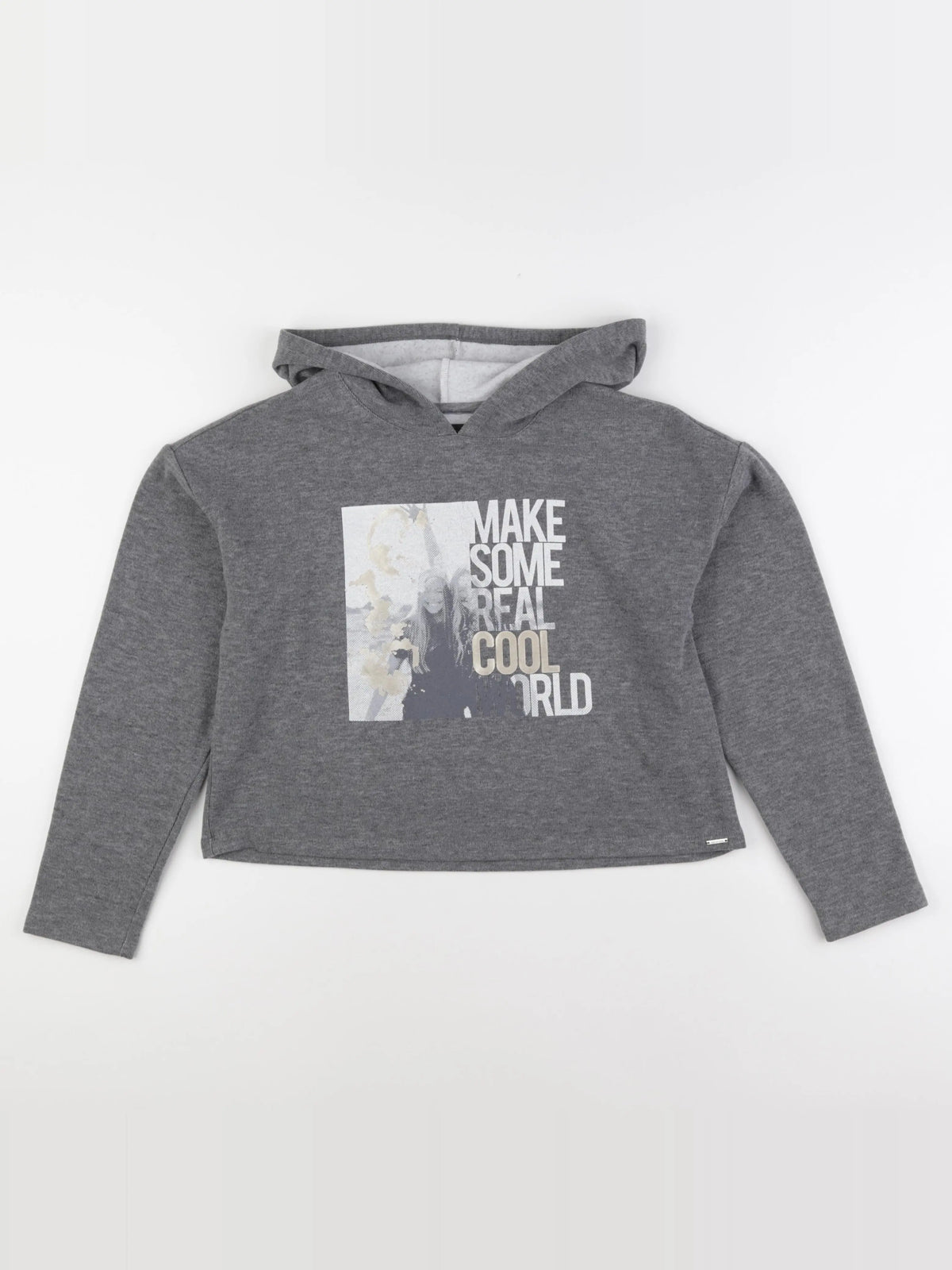 IKKS - sweat gris - 12 ans