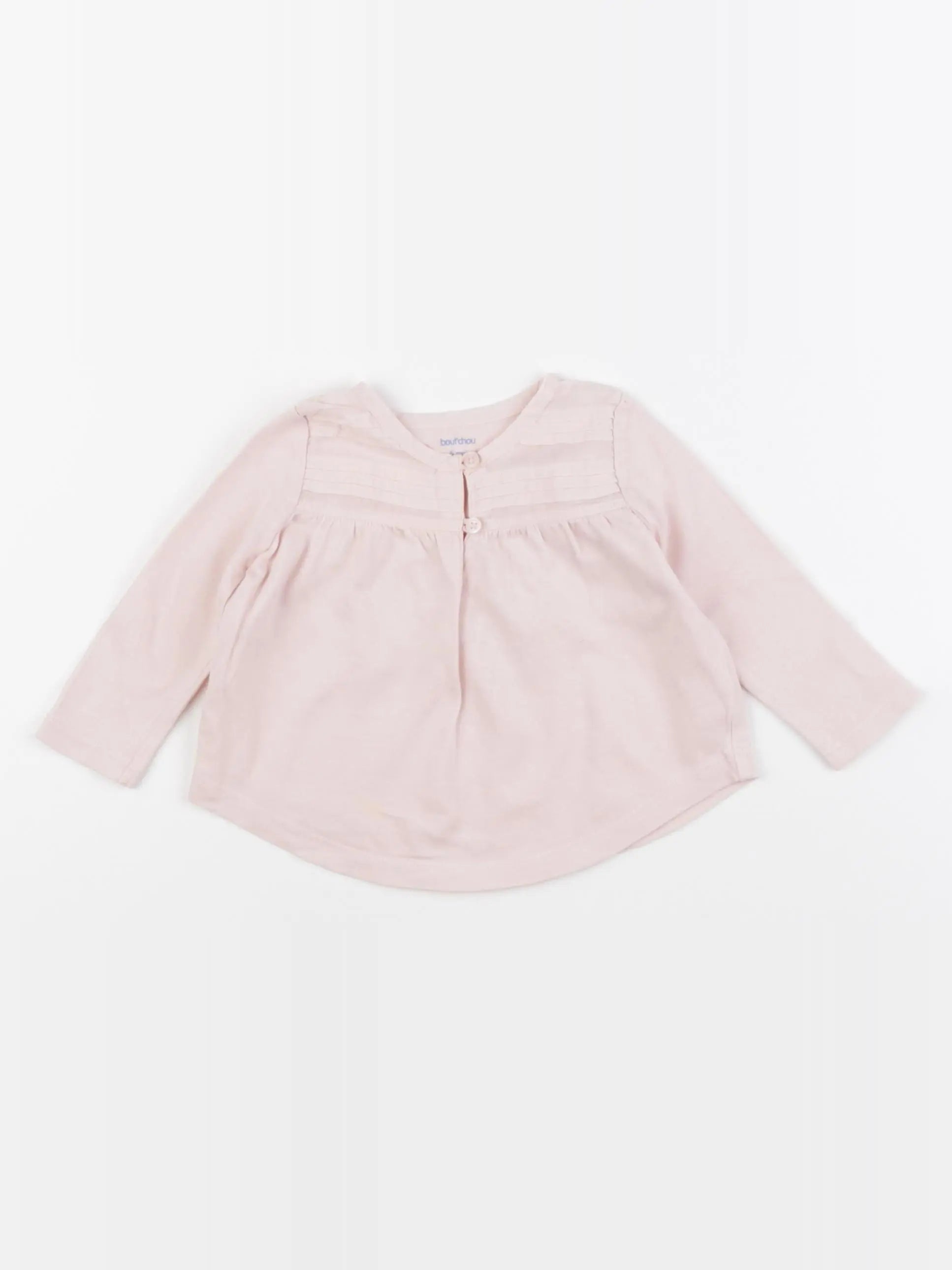 Boutchou - tee-shirt rose - 6 mois