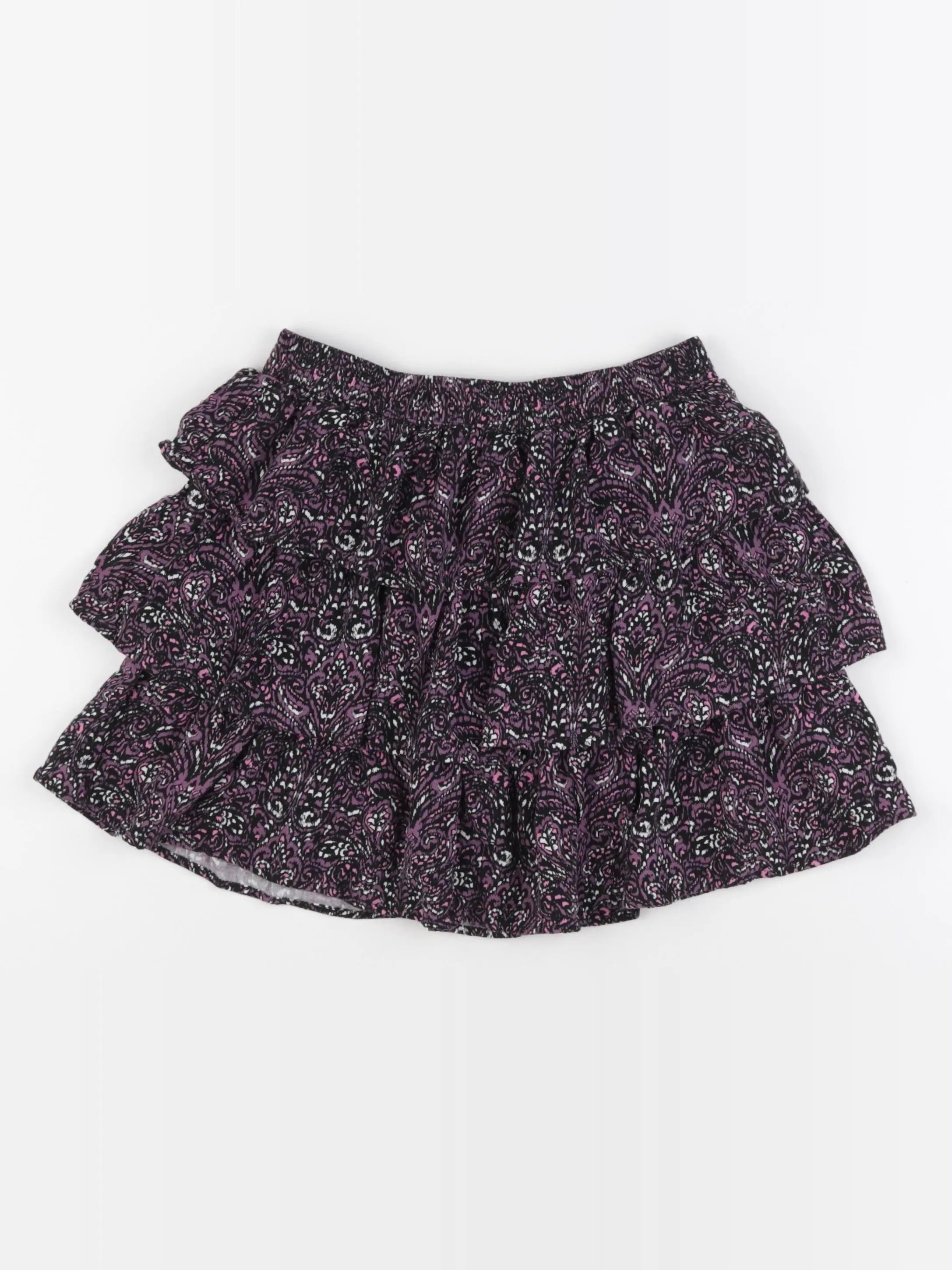 IKKS - jupe noir, violet - 10 ans