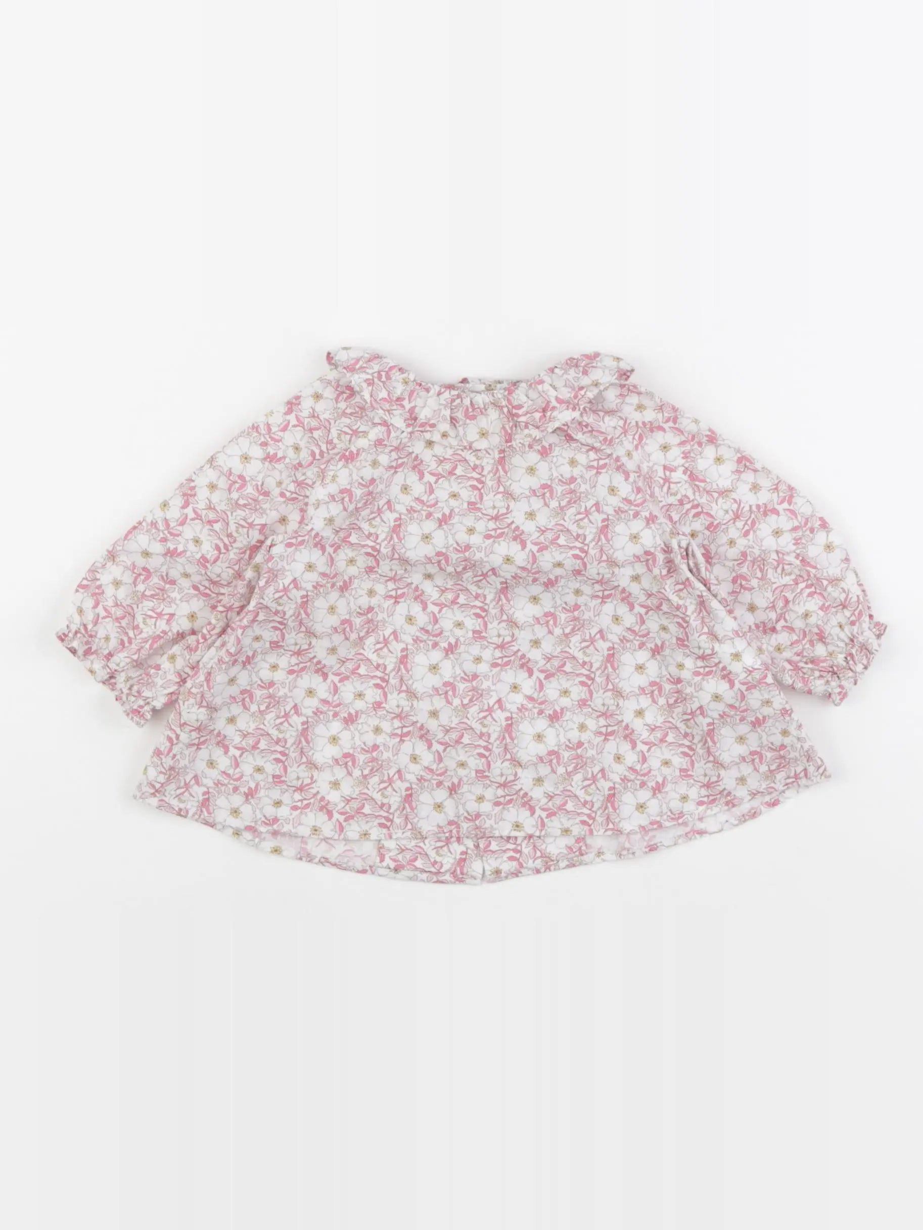 Cyrillus - blouse rose - 3 mois