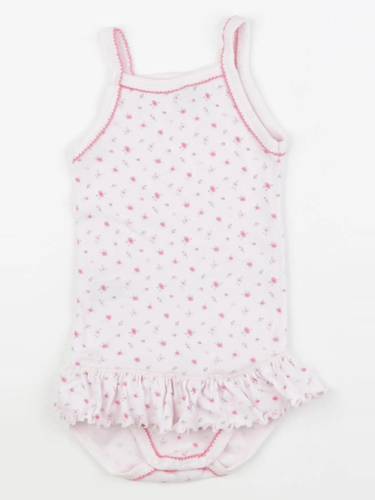Petit Bateau - body rose - 24 mois