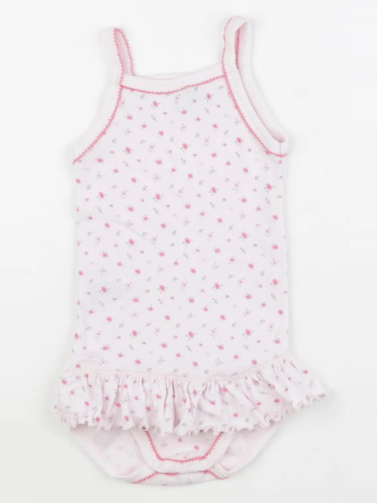 Petit Bateau - body rose - 24 mois