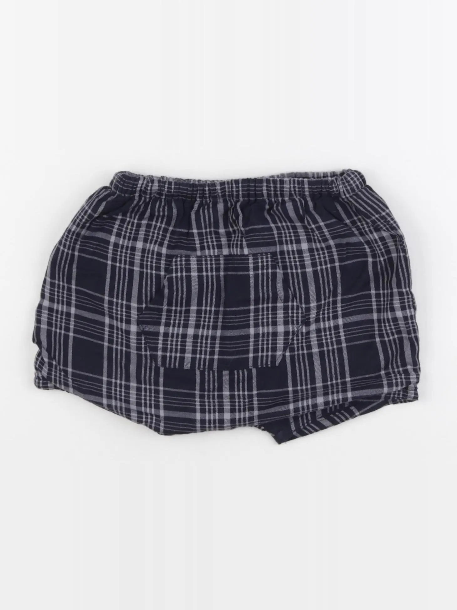 Boutchou - bloomer bleu, gris - 12 mois