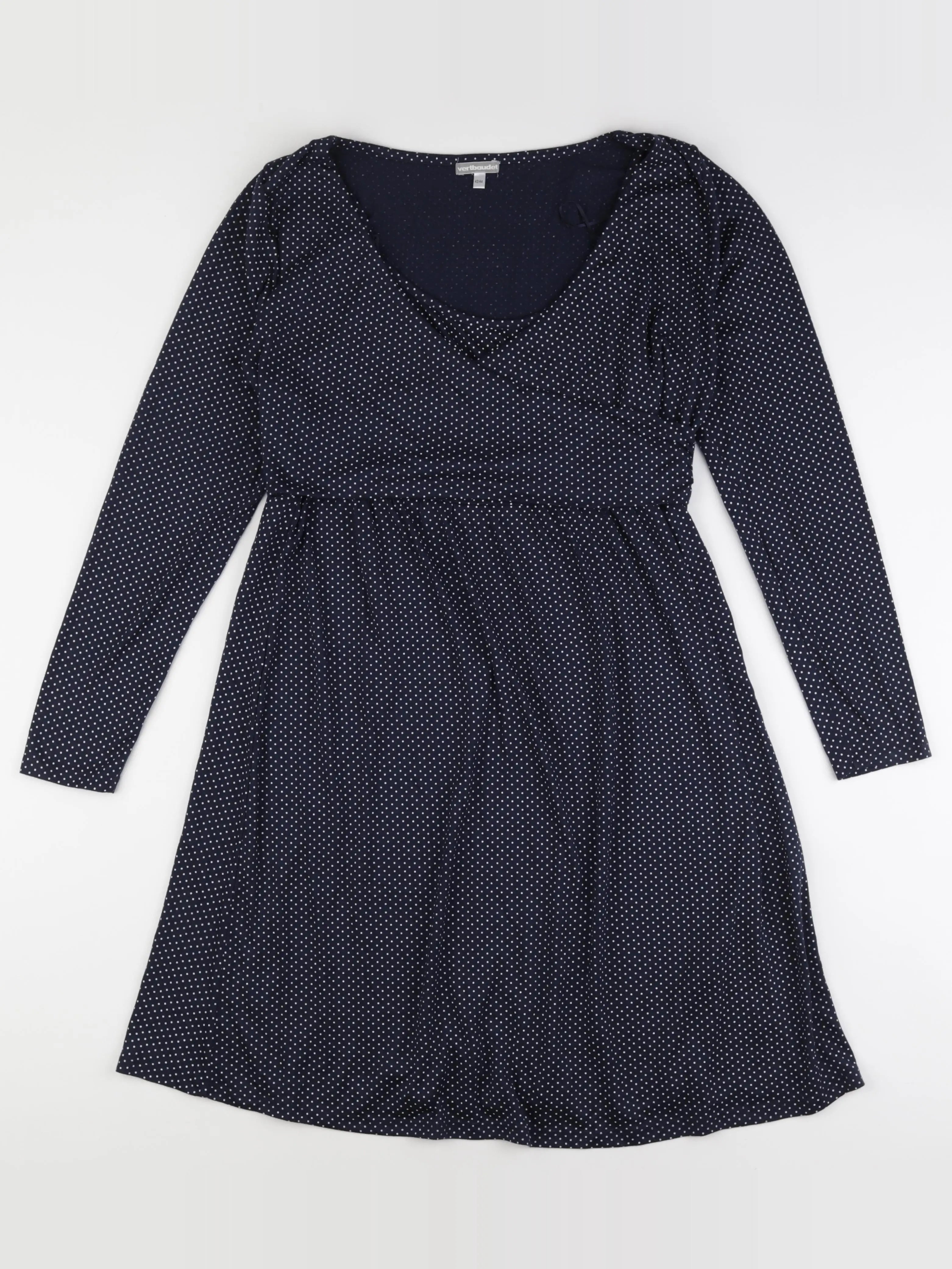 Vertbaudet - robe grossesse bleu - 42 à 44