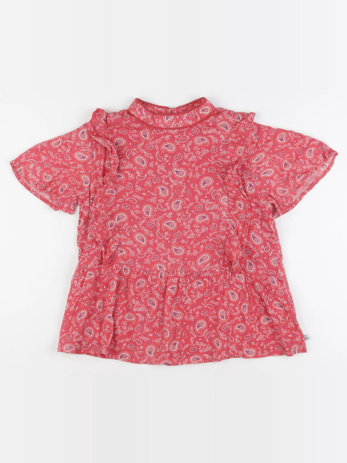 IKKS - blouse rose - 10 ans