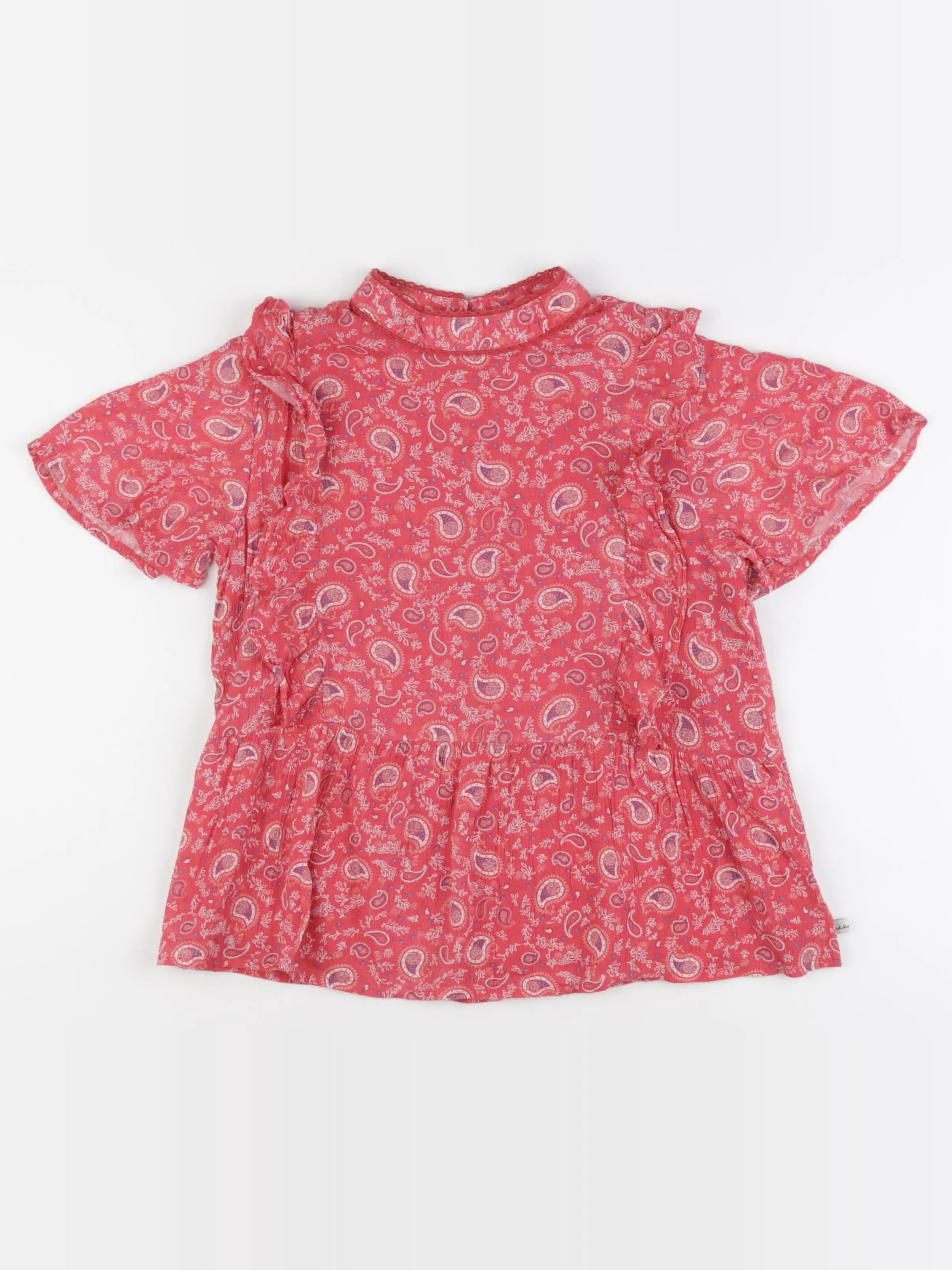 IKKS - blouse rose - 10 ans