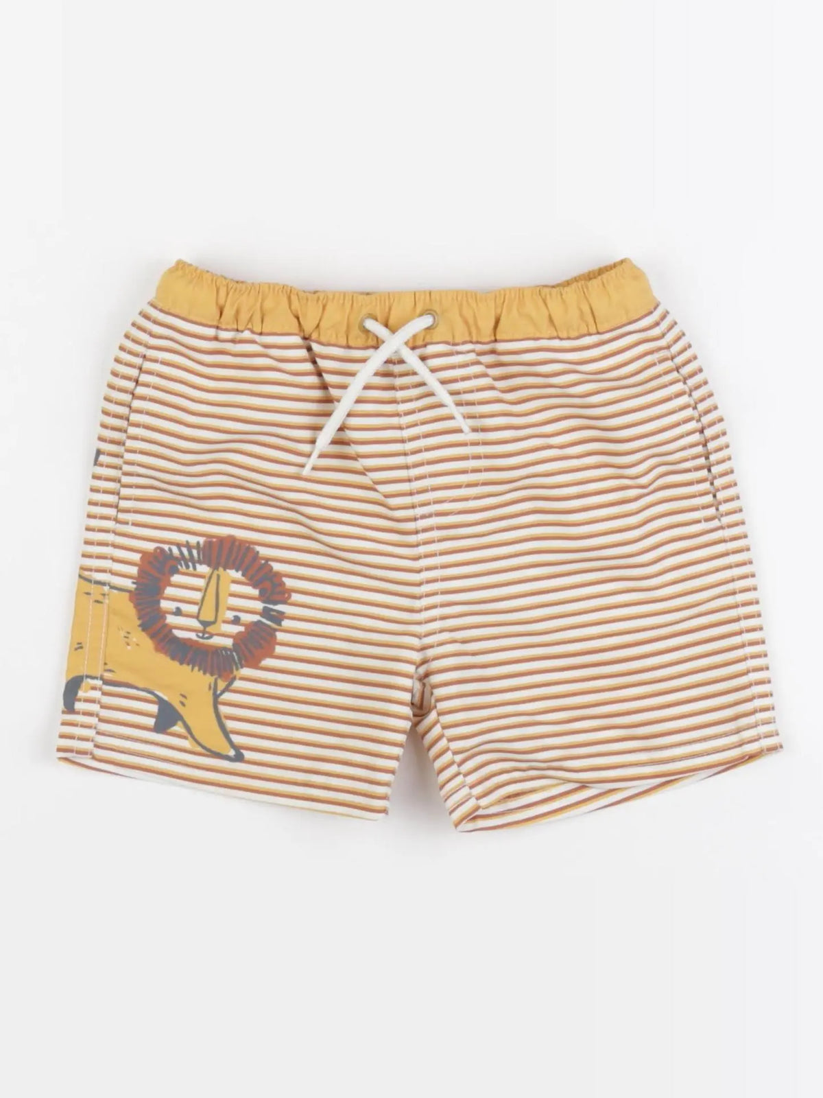 Vertbaudet - maillot de bain marron - 2 ans