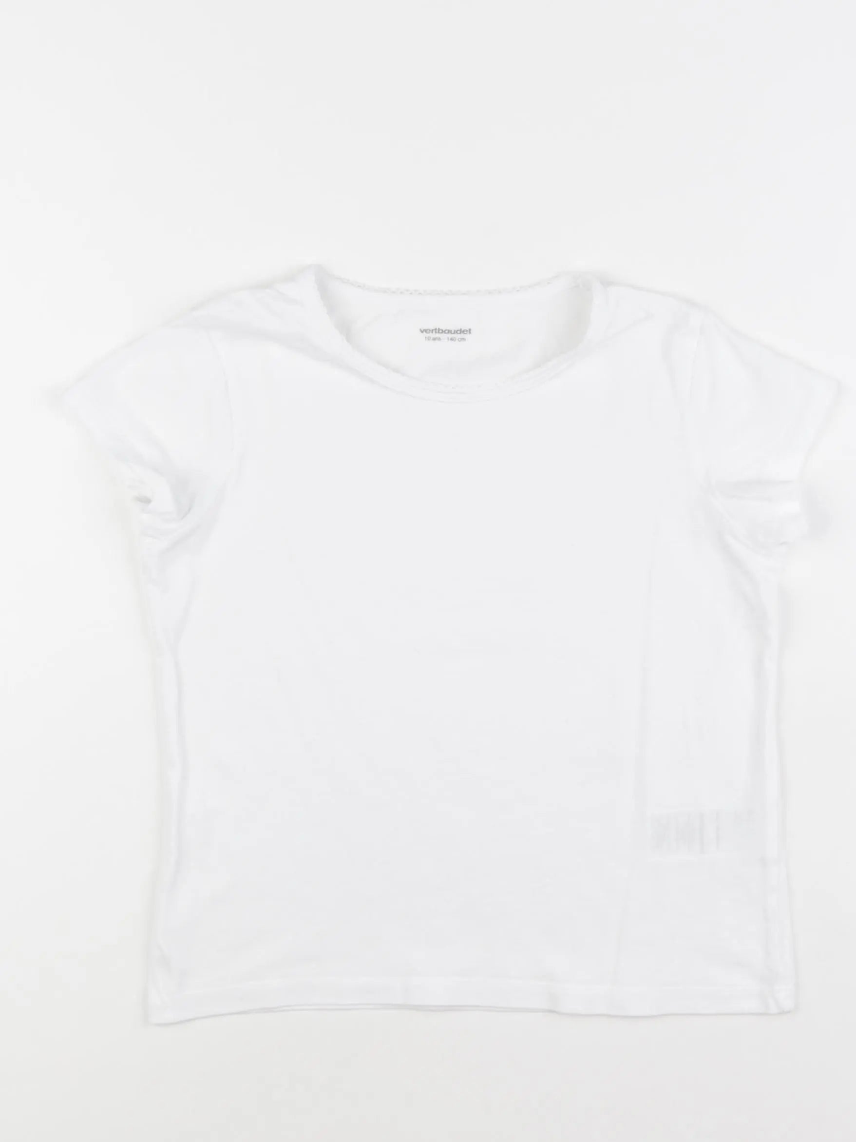 Vertbaudet - maillot de corps blanc - 10 ans