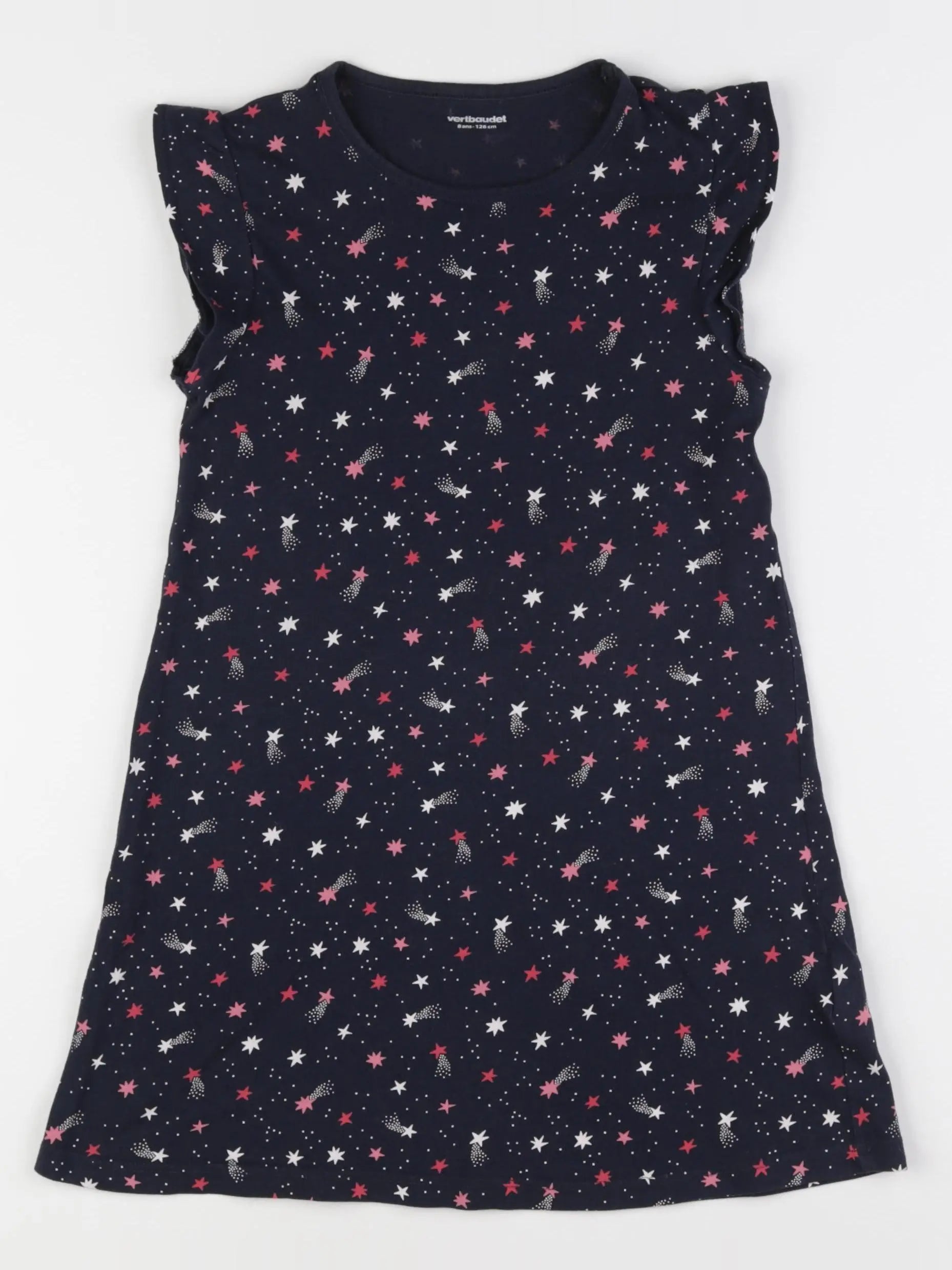 Vertbaudet - robe bleu - 8 ans