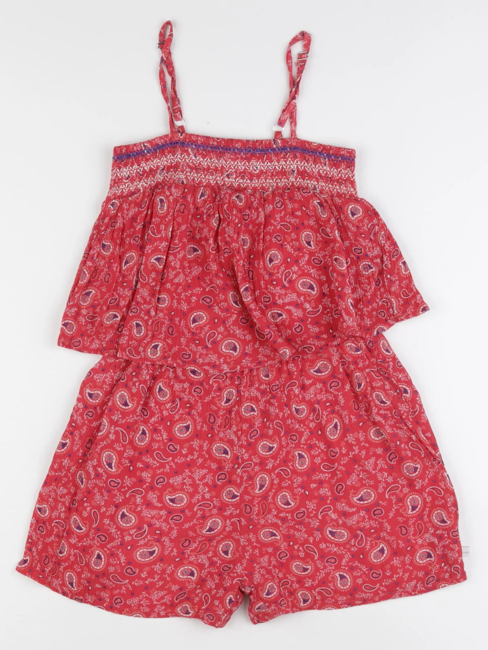 IKKS - combinaison rouge - 10 ans
