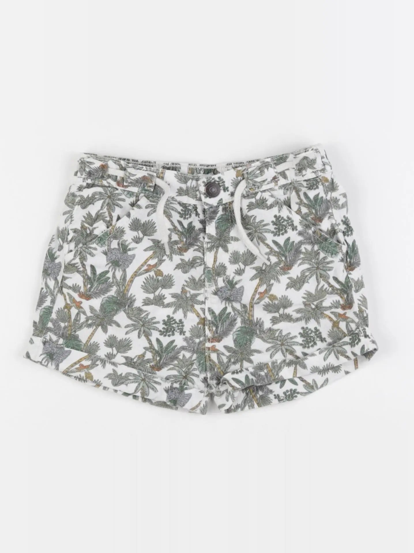 Vertbaudet - short vert - 24 mois