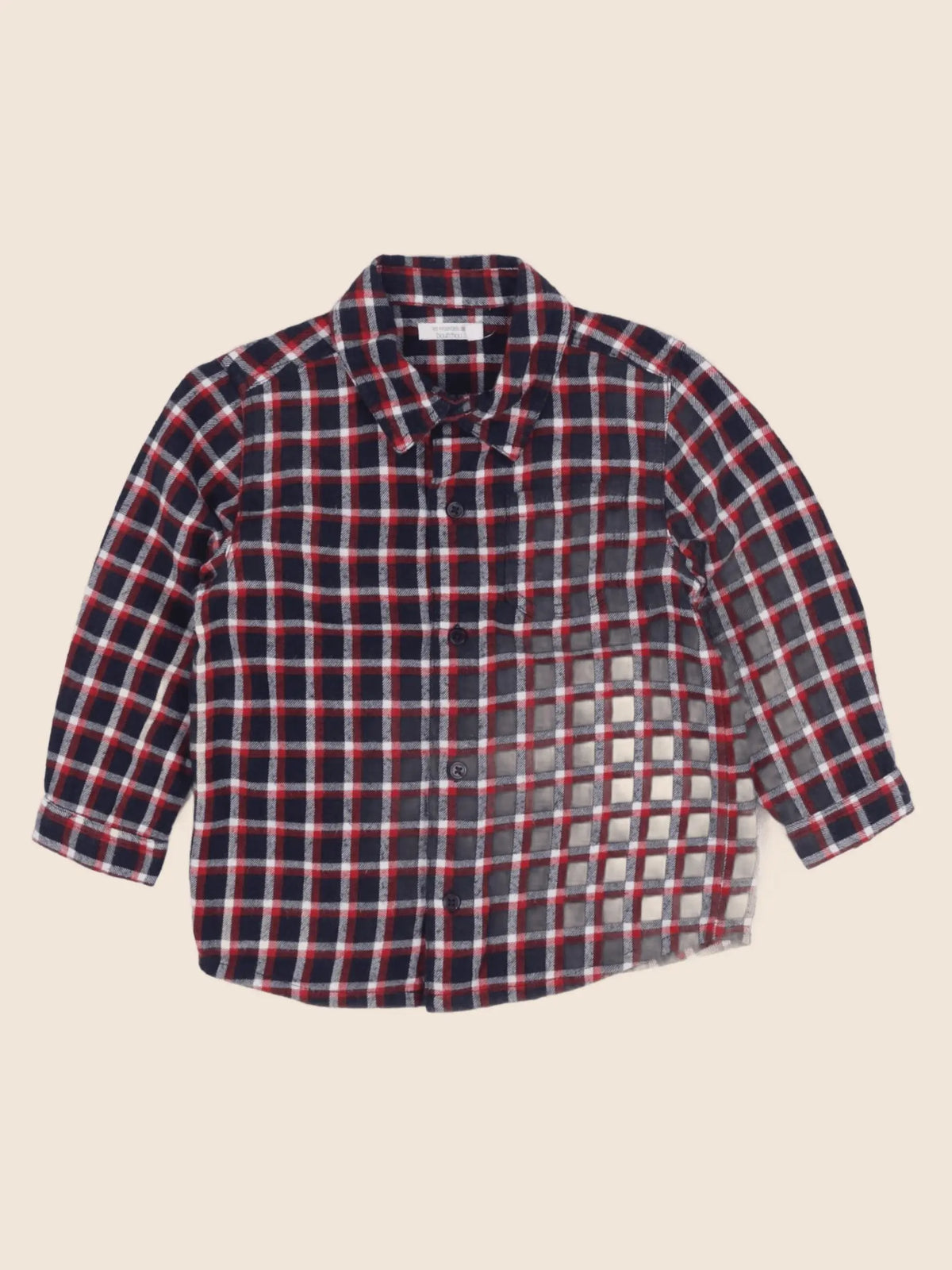 Boutchou - chemise multicolore - 18 mois