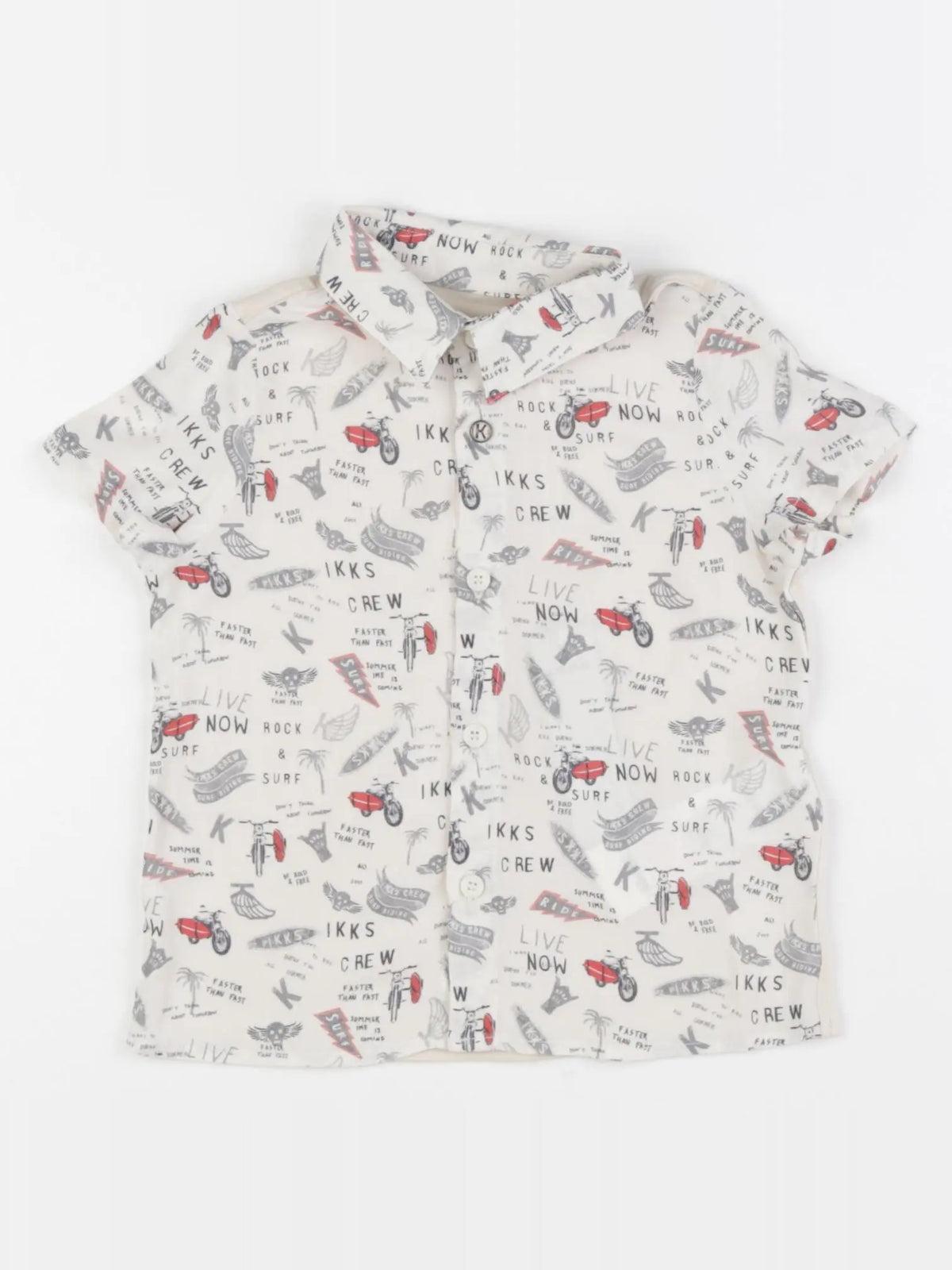 IKKS - chemise beige - 12 mois