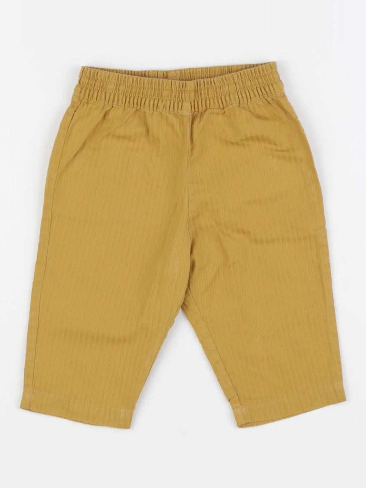 Bonton - pantalon jaune - 6 mois