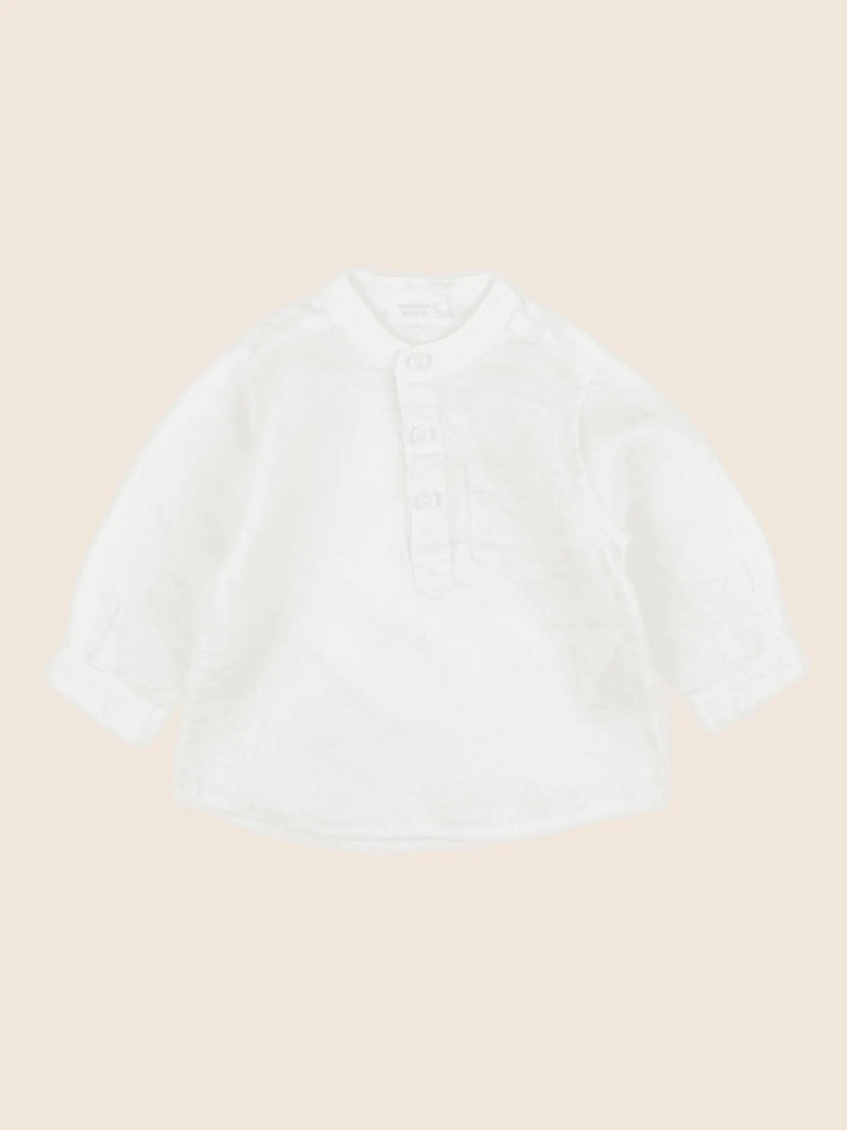Boutchou - chemise beige - 6 mois