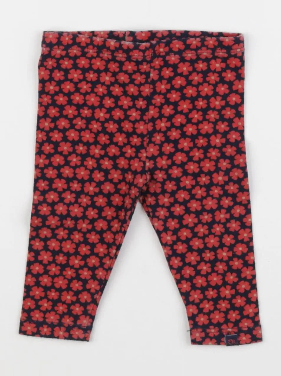 Cadet Rousselle - legging bleu, rouge - 6 mois