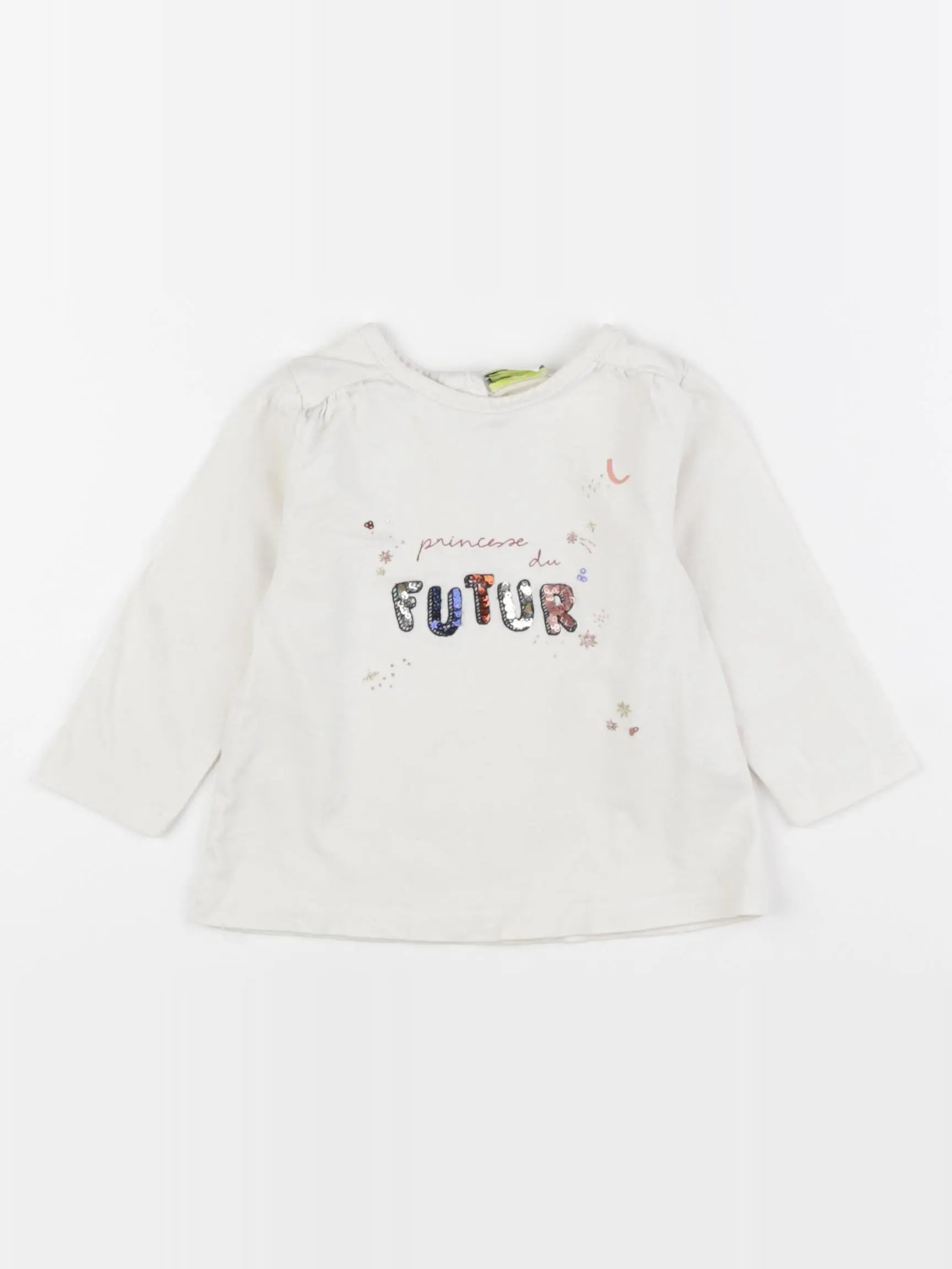 Tape à l'oeil - tee-shirt beige - 12 mois